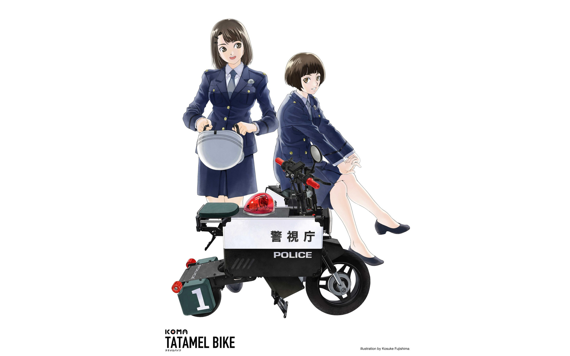 コラボアーティスト : 藤島康介氏のアートワーク