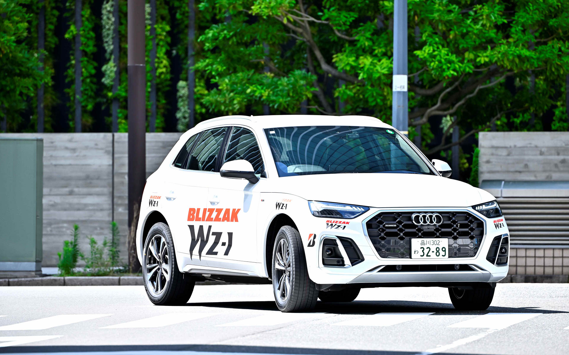 Q5のタイヤサイズも同じ235/55R19。アリアとは性格の異なるSUV。WZ-1との相性はどちらもいいが、個人的にはアリアかな