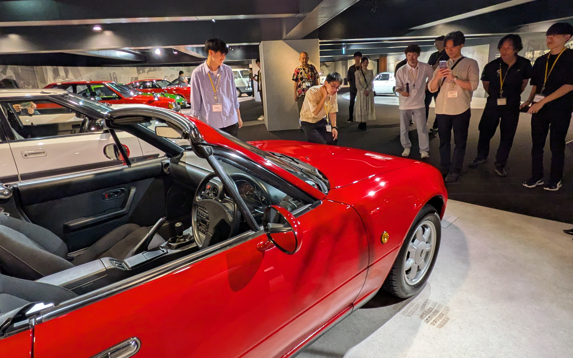 初代NA型ロードスターは3期生にも大人気