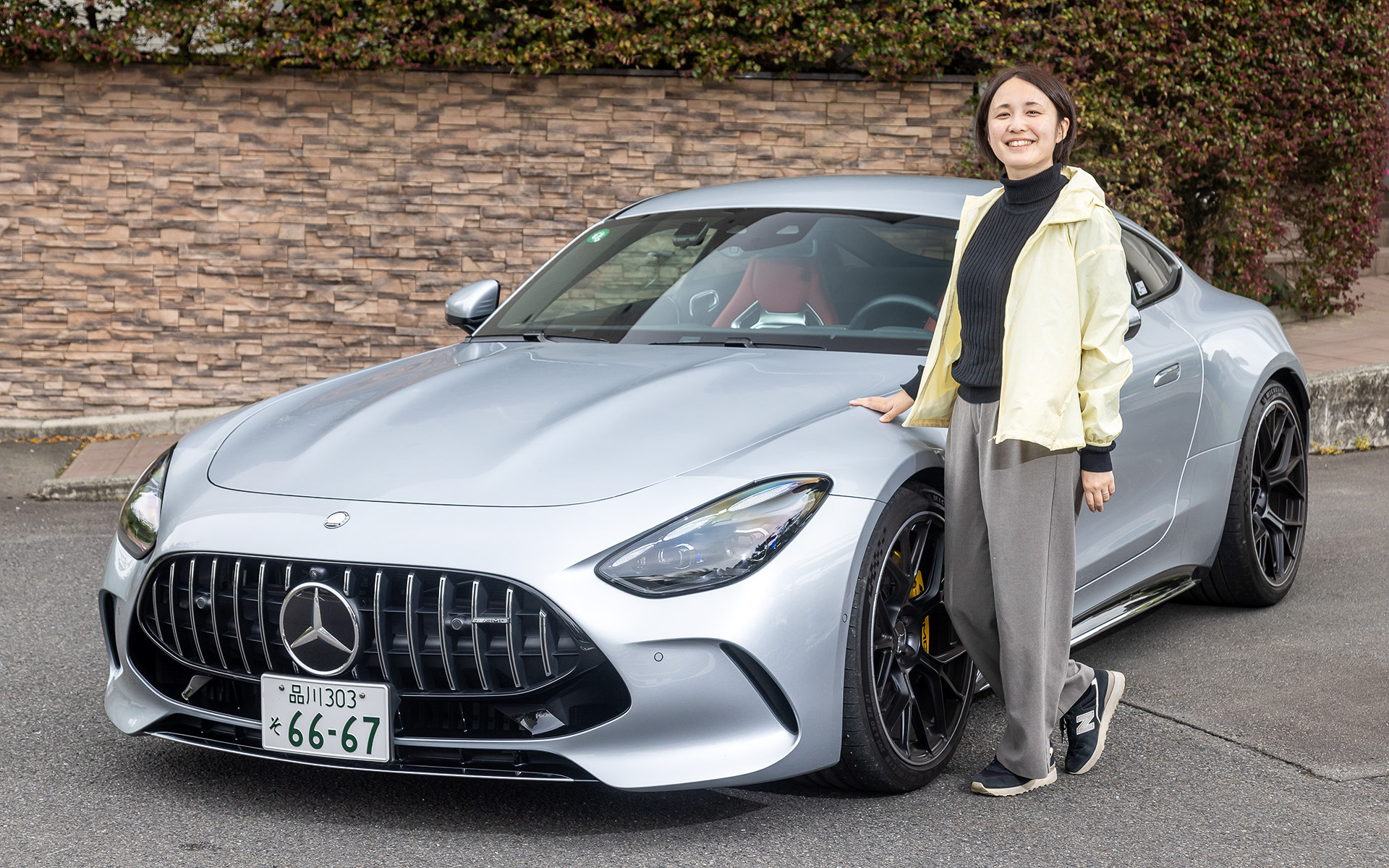 V8エンジンに試乗！