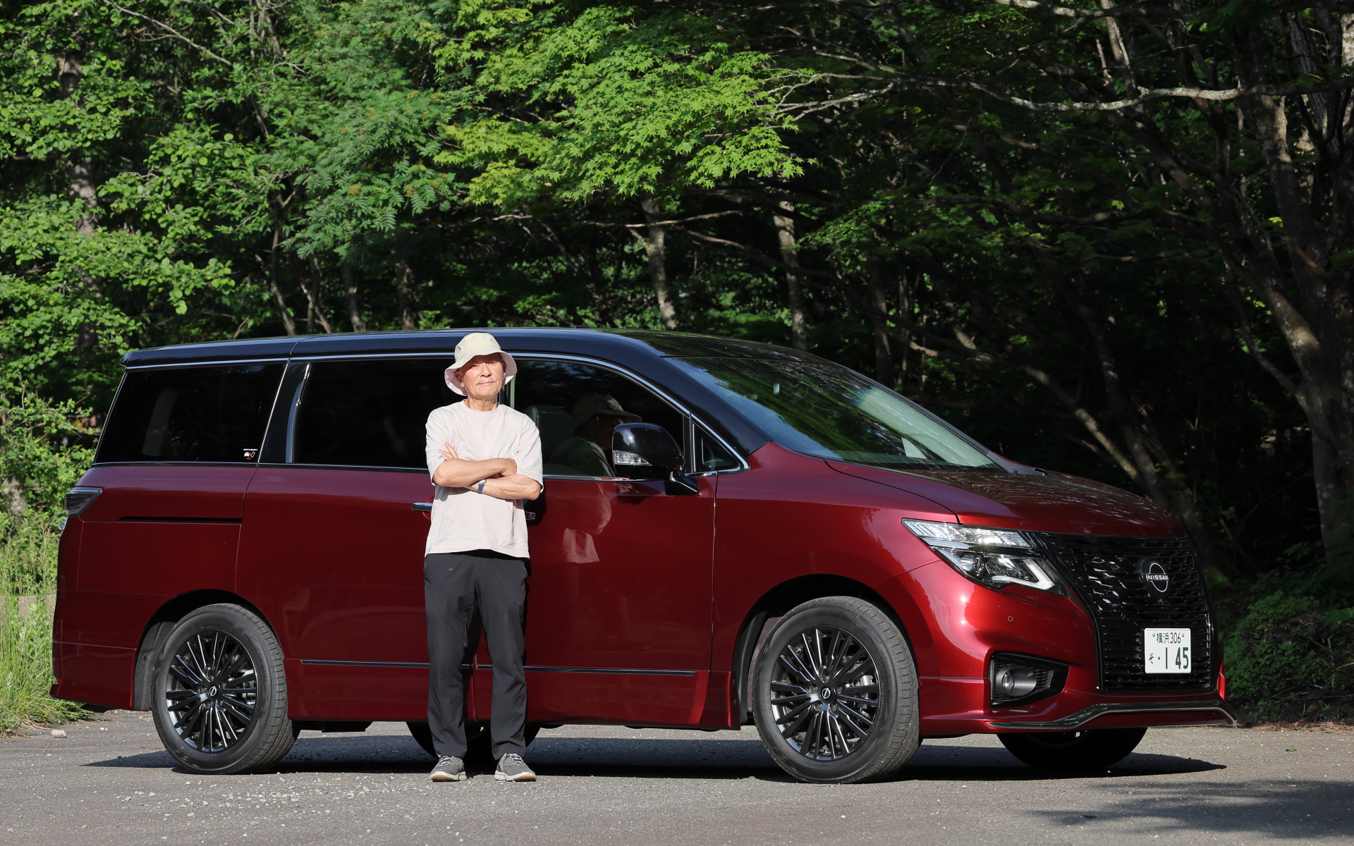 久しぶりのV6 3.5リッターエンジン車に試乗