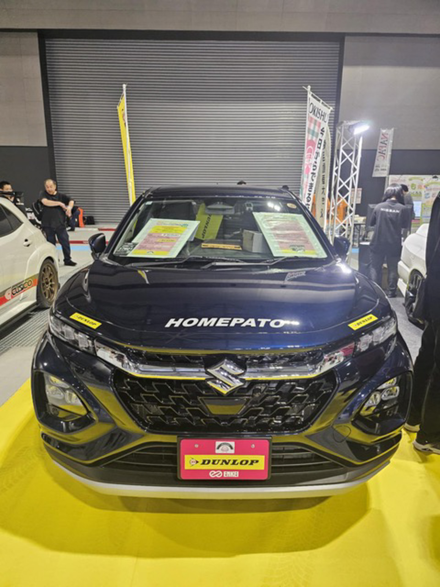 新しいOKISHU号はオートメッセin愛知の会場で初お披露目されました。現地へ行った方の報告によれば、たくさんの来場者で盛り上がっていたそうですよ