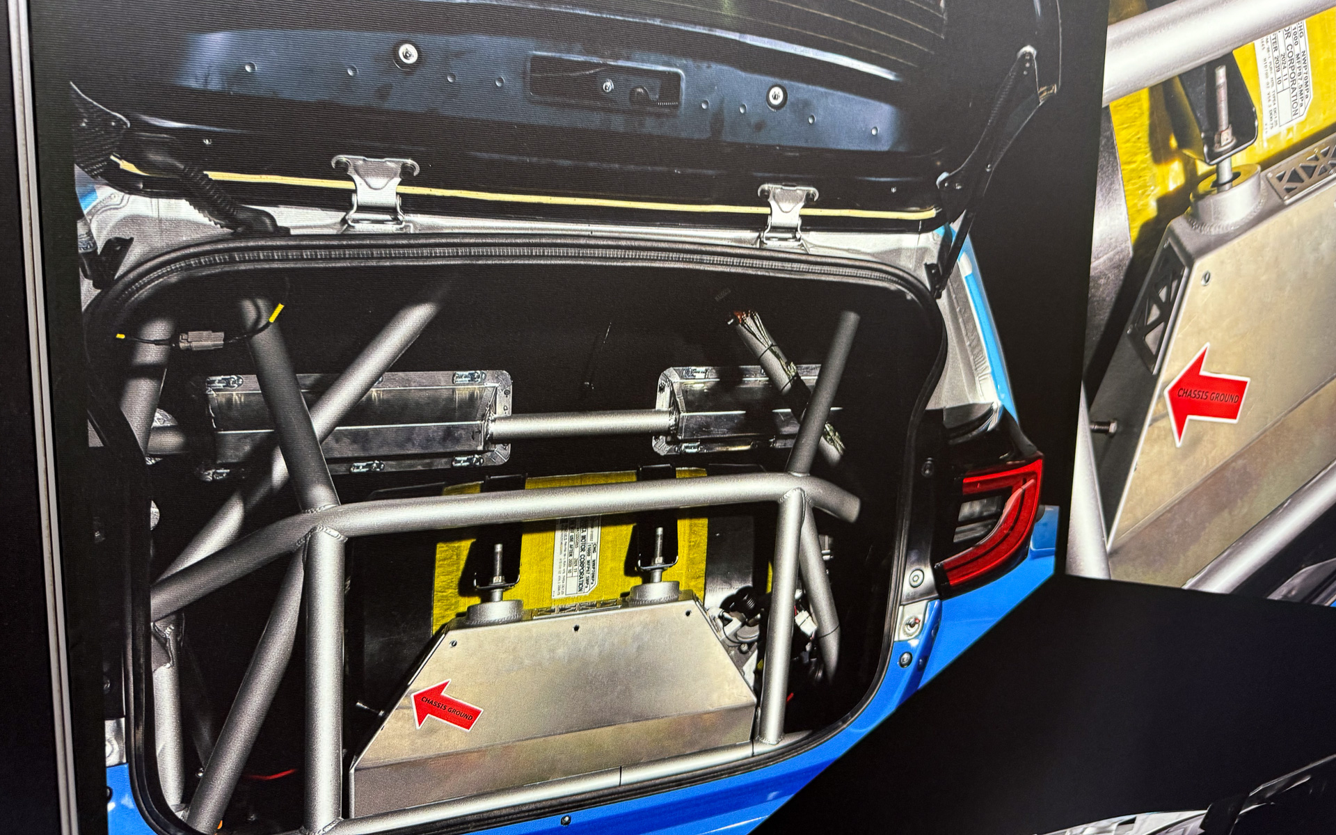 GRヤリス ラリー2 H2コンセプトに搭載される水素タンクは豊田合成の70MPa高圧タンク。すでにミライで市販レベルの安全性が確立しているものだ