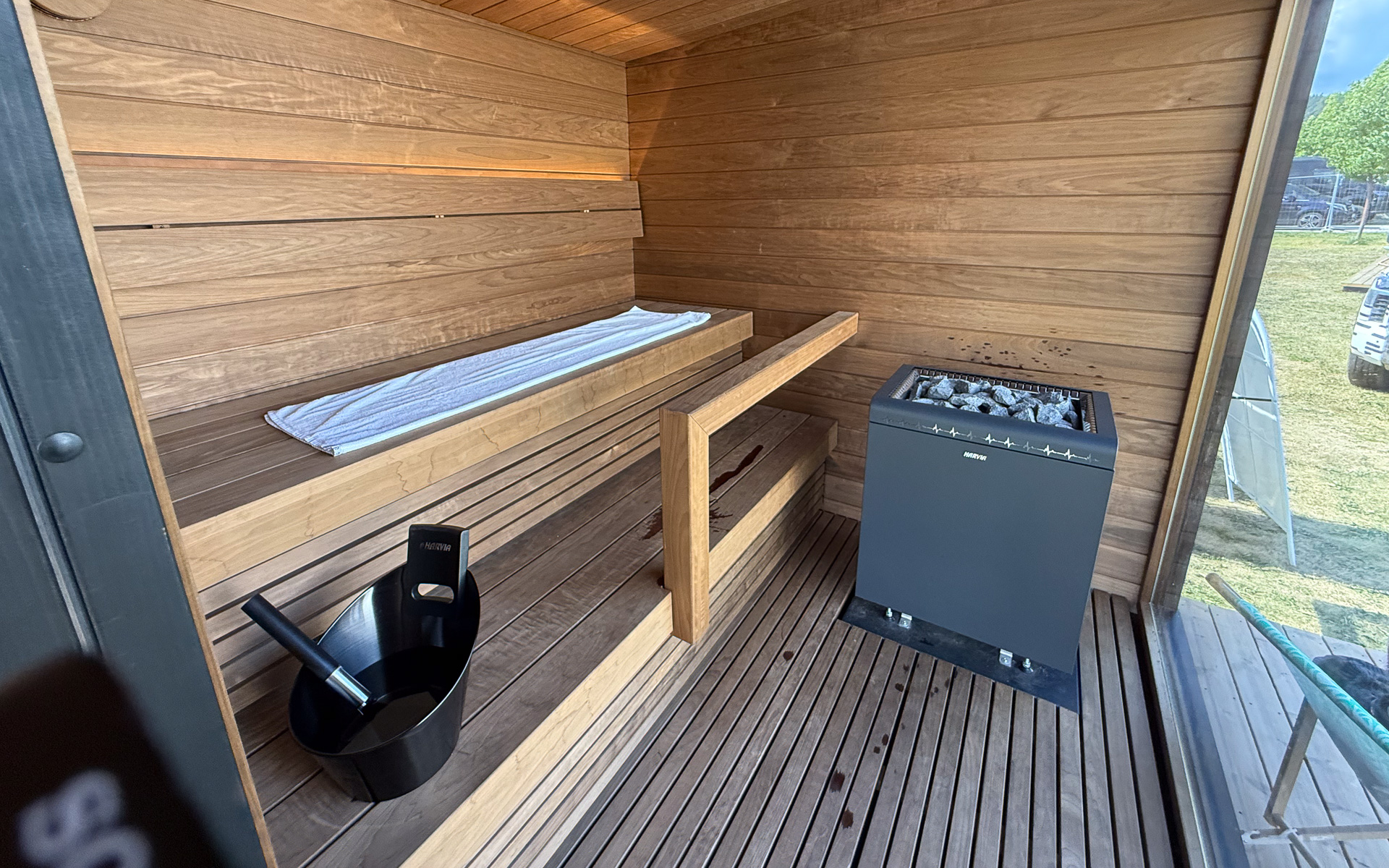 サウナルーム全景