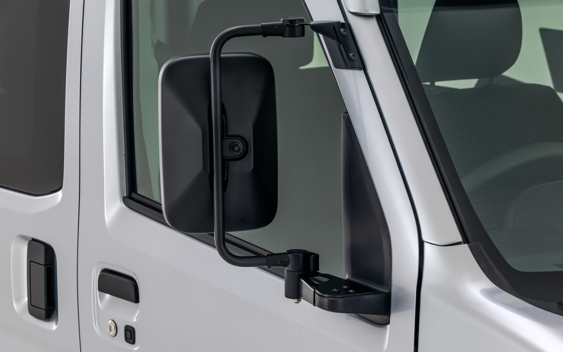 トラックミラー（マットブラック）