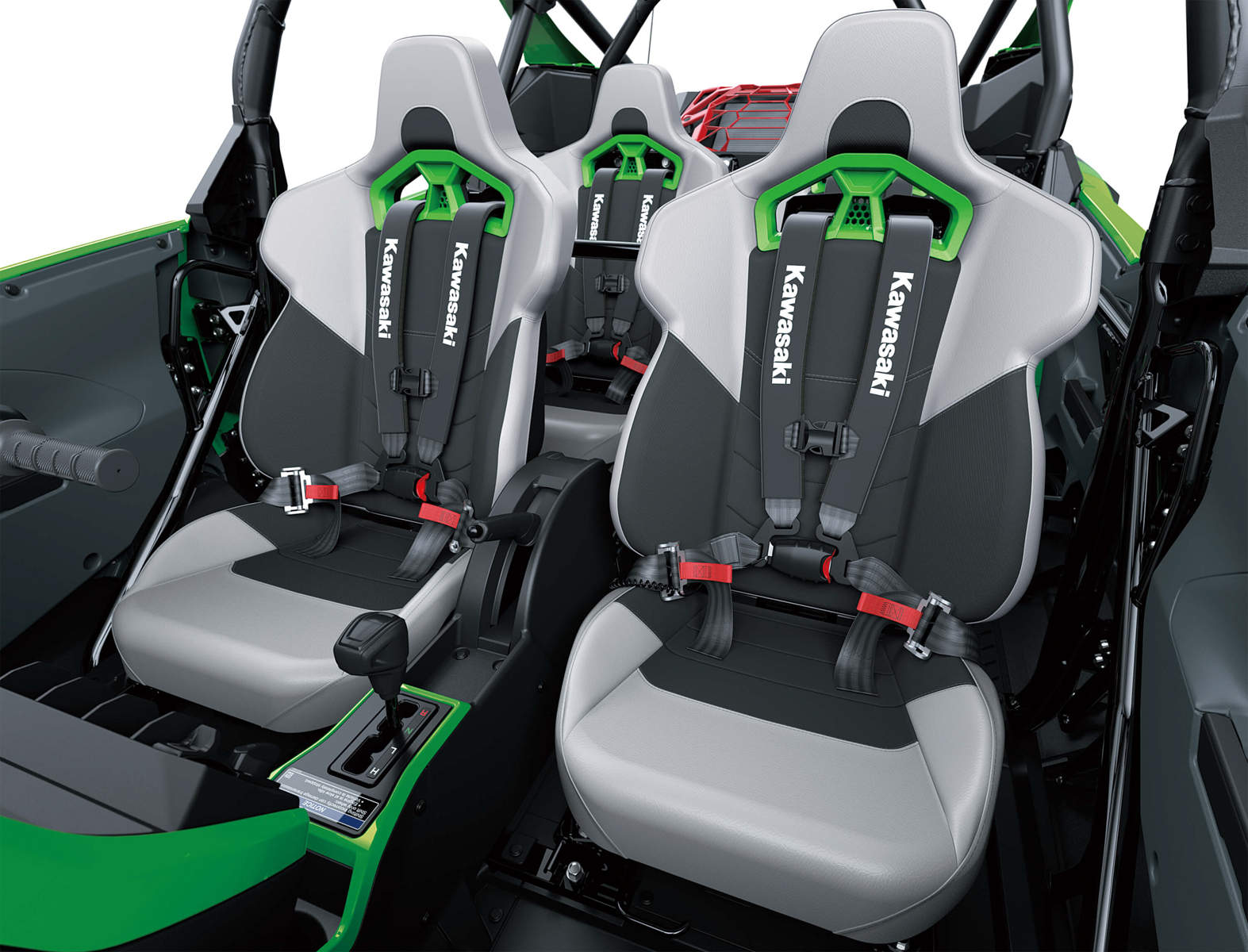 TERYX4 H2 DELUXEの前席