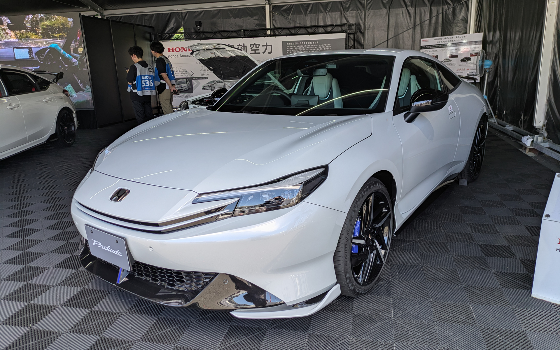 2025年9月発売予定の新型「プレリュード」純正アクセサリー装着車