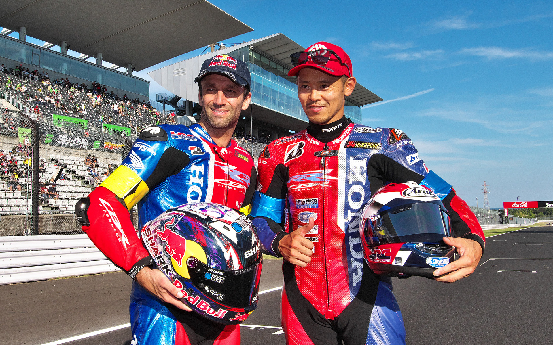 ポールポジションを決めたHonda HRC。今年は2人体制で挑む