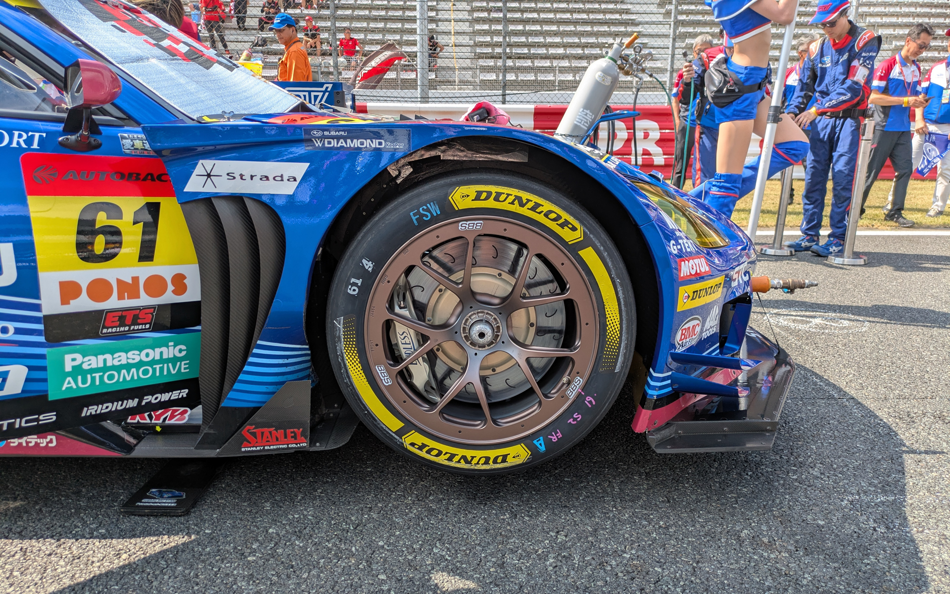 資源循環型カーボンブラックを採用したレース用タイヤ