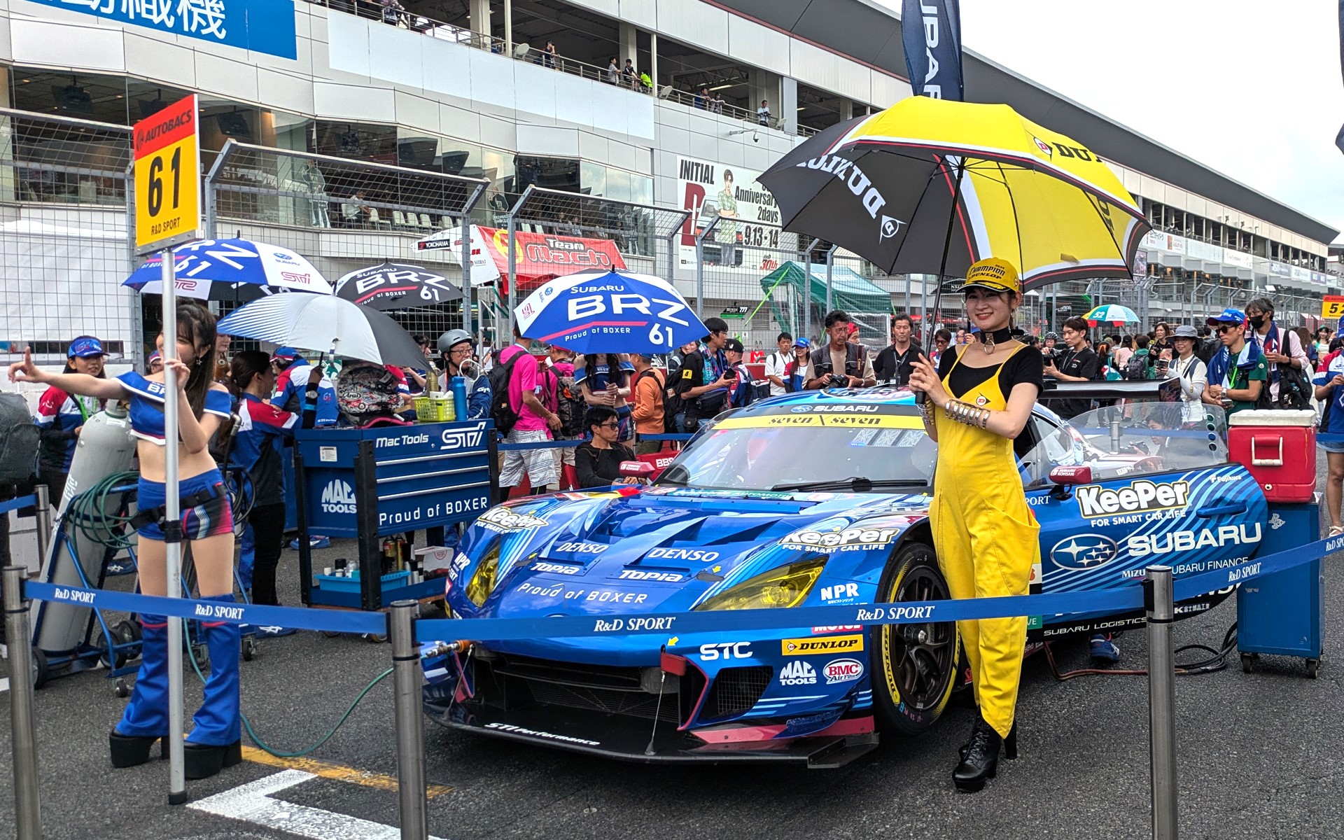 SUPER GTのGT300クラスに参戦する「61号車 SUBARU BRZ R&D SPORT」