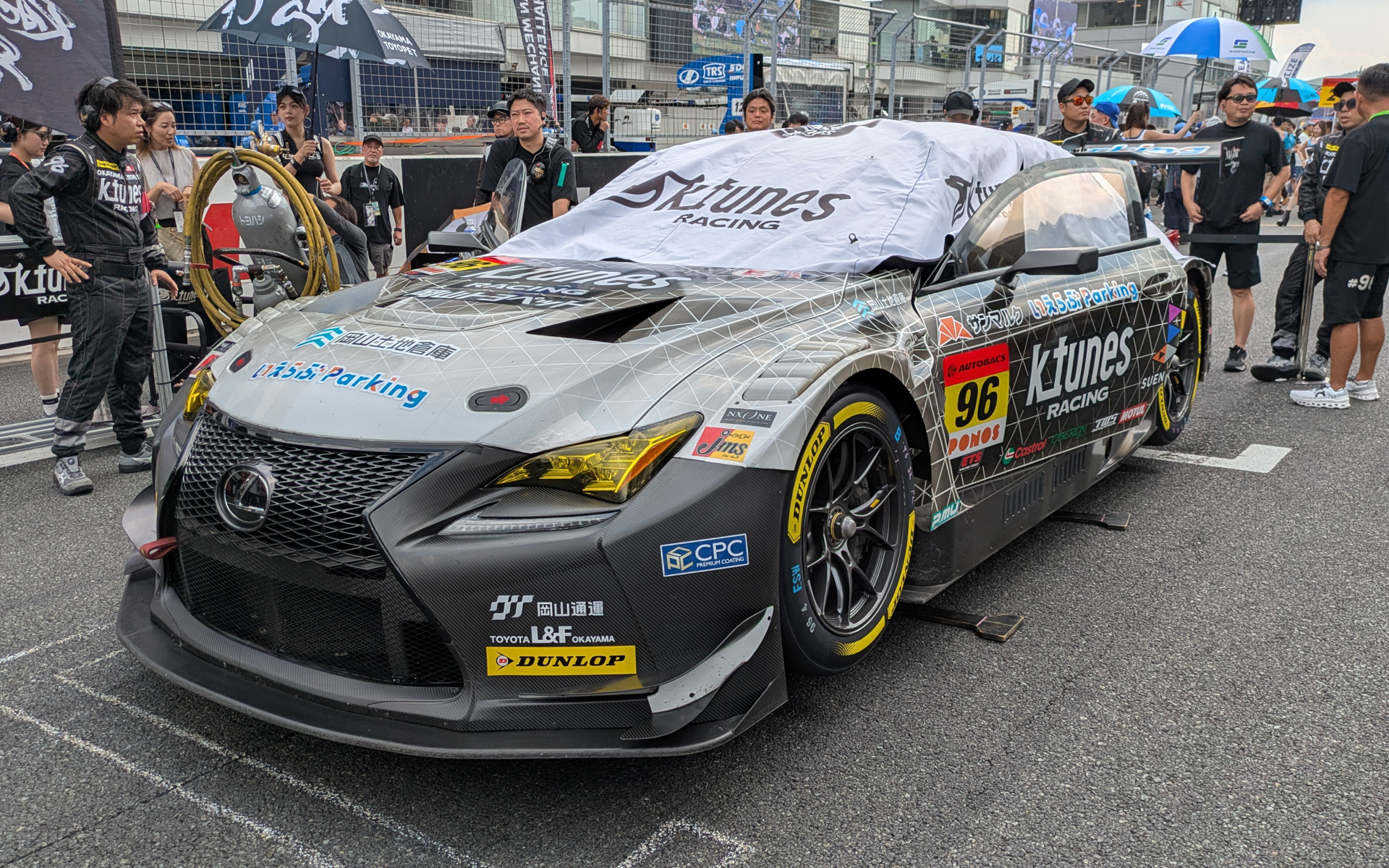 96号車 K-tunes RC F GT3	