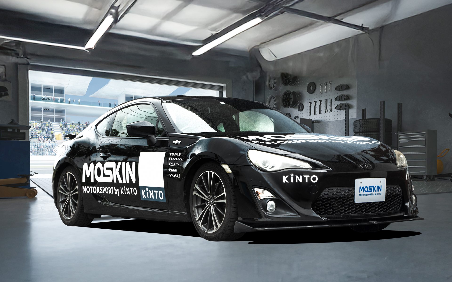 幸田サーキットyrp桐山では「86」「ヴィッツ」を用意