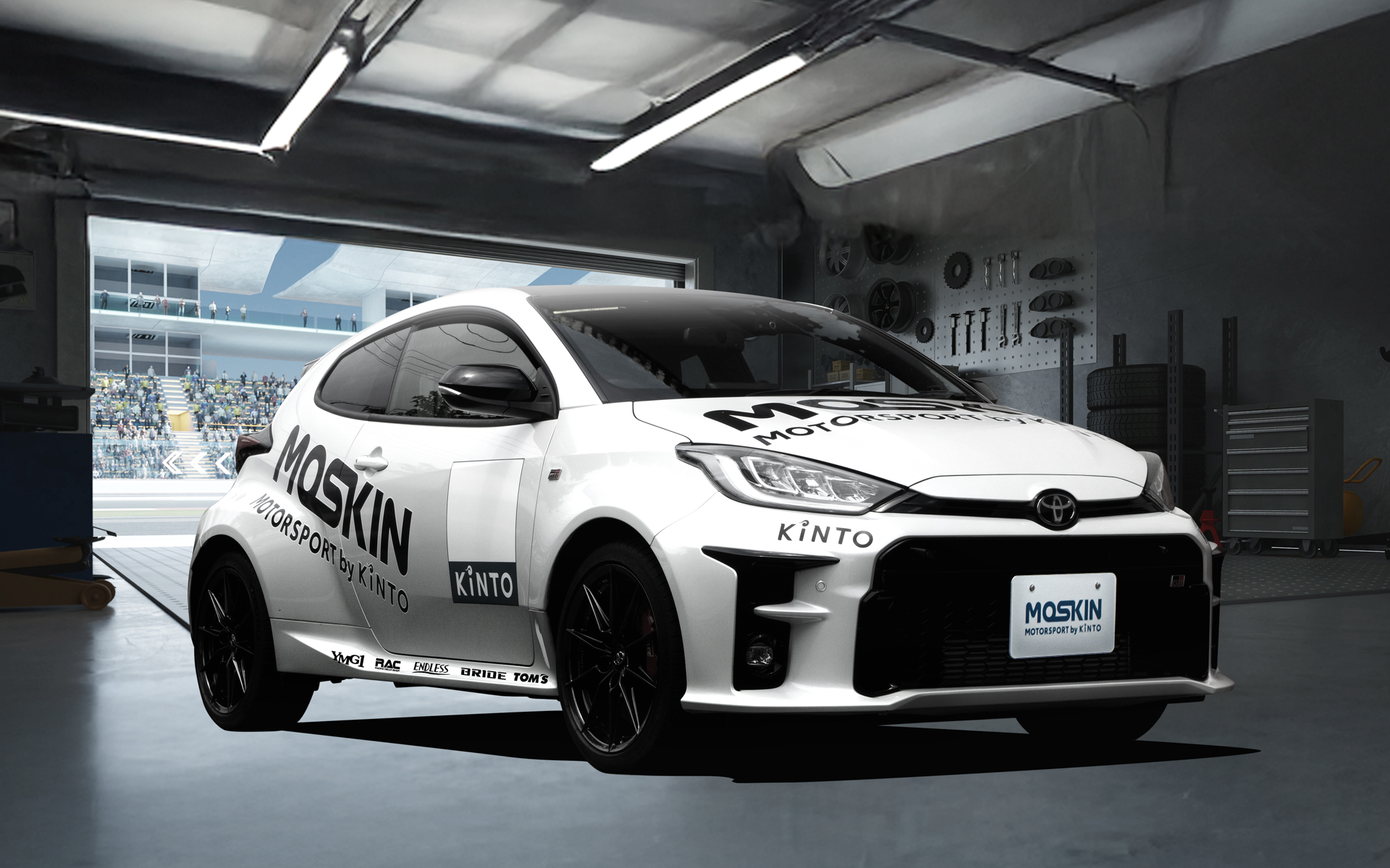 袖ヶ浦フォレストレースウェイでは「86」「GRヤリス」を用意