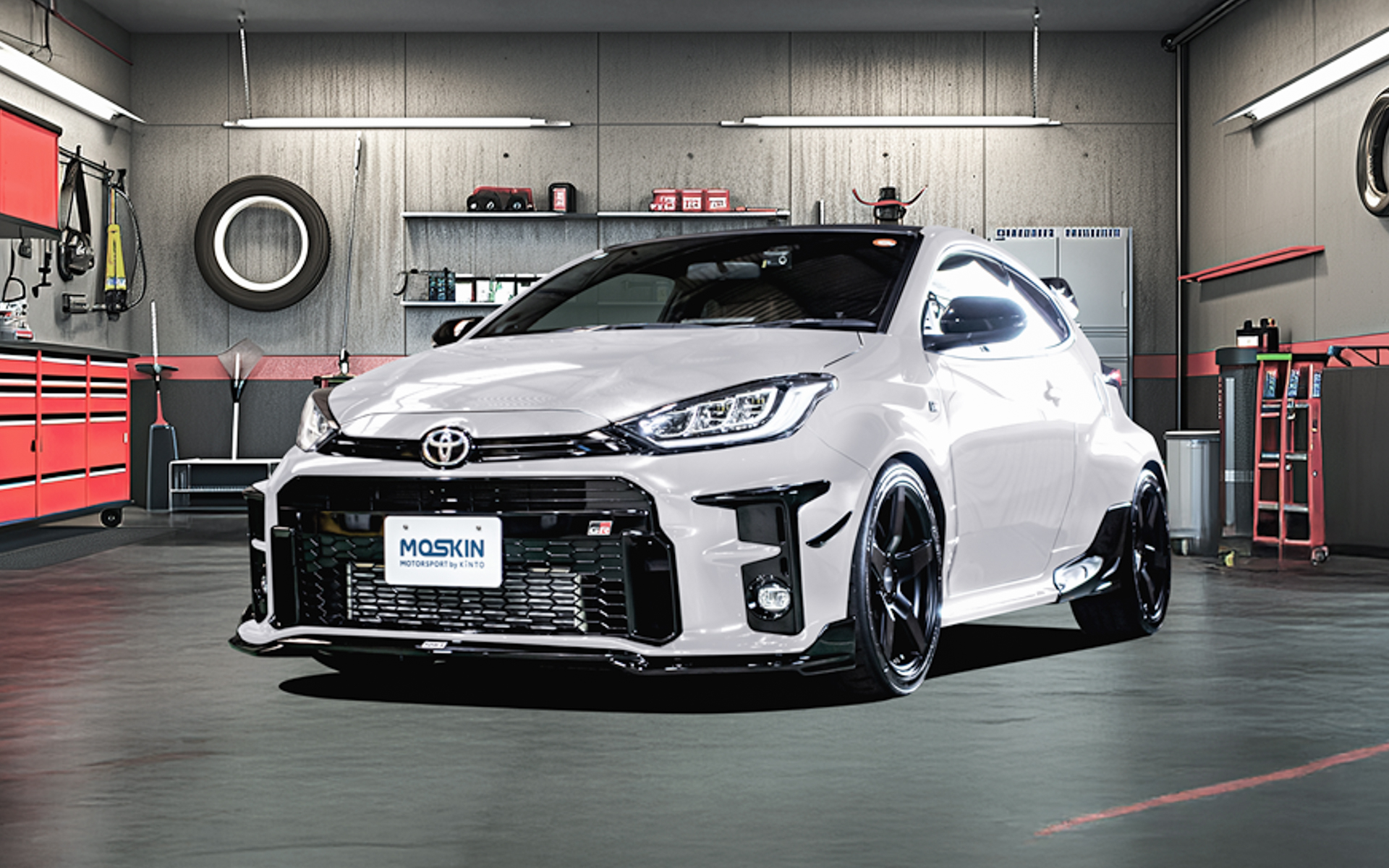 GRヤリス スーパーホワイト