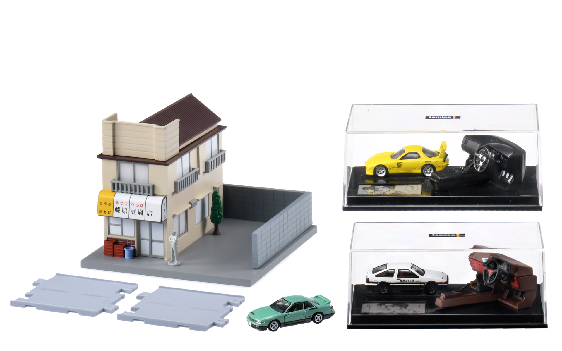 「トミカ」の大人向けブランド「tomica」と漫画「頭文字D」のコラボレーション商品に「トミカプレミアムunlimited 頭文字D 藤原豆腐店」が登場した