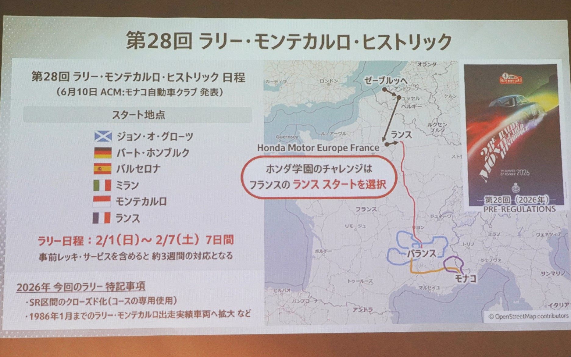 ラリー・モンテカルロ・ヒストリックについて