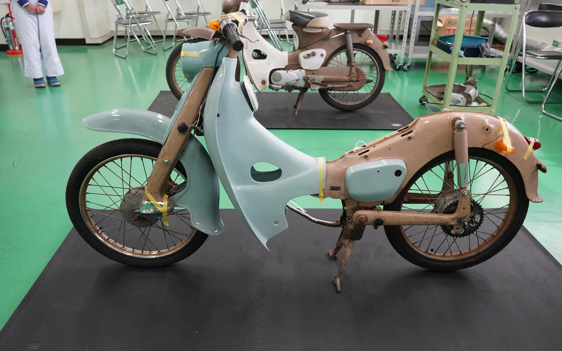 第2弾でレストアするスーパーカブのうちの1台