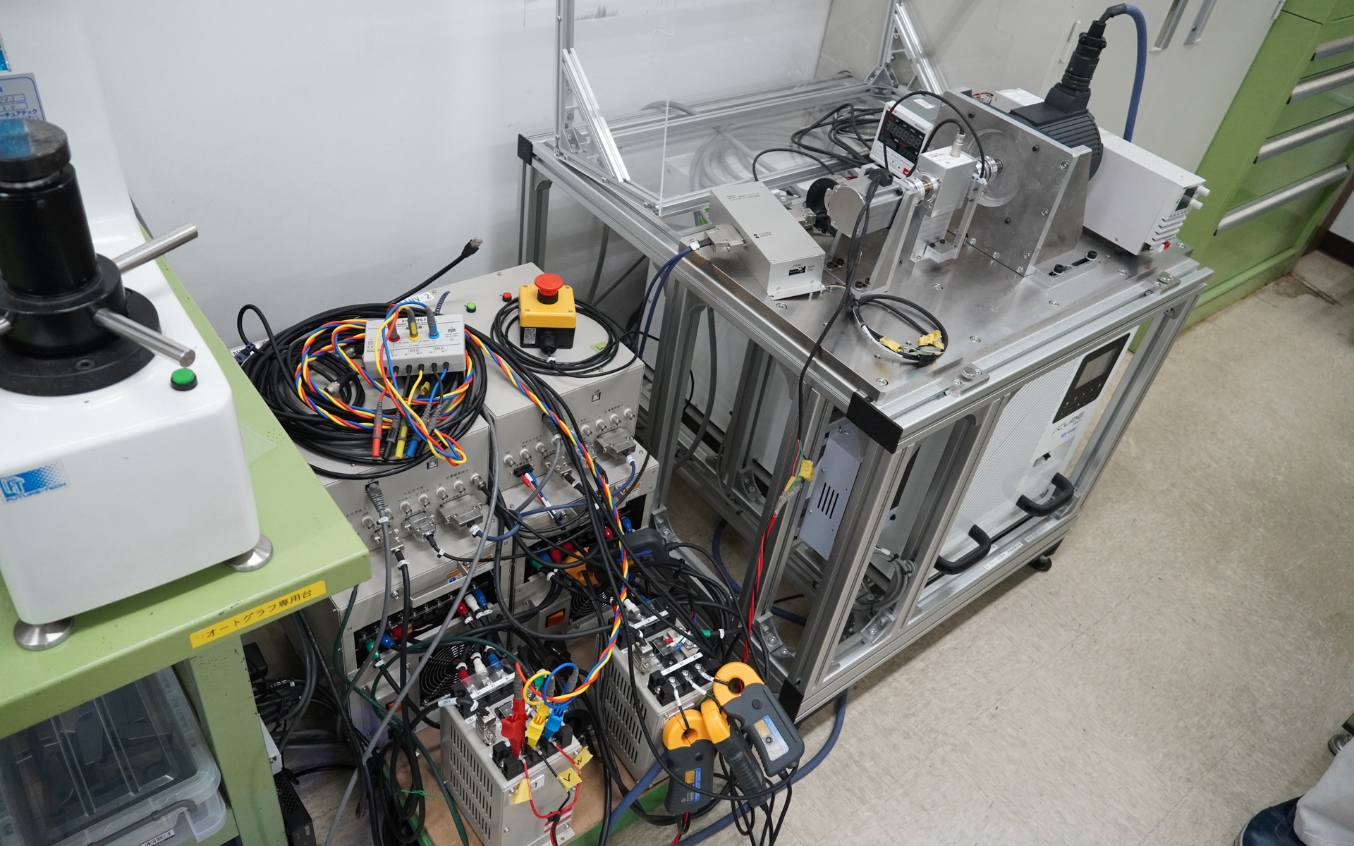 EVの普及に合わせて、モーターの実験もできる