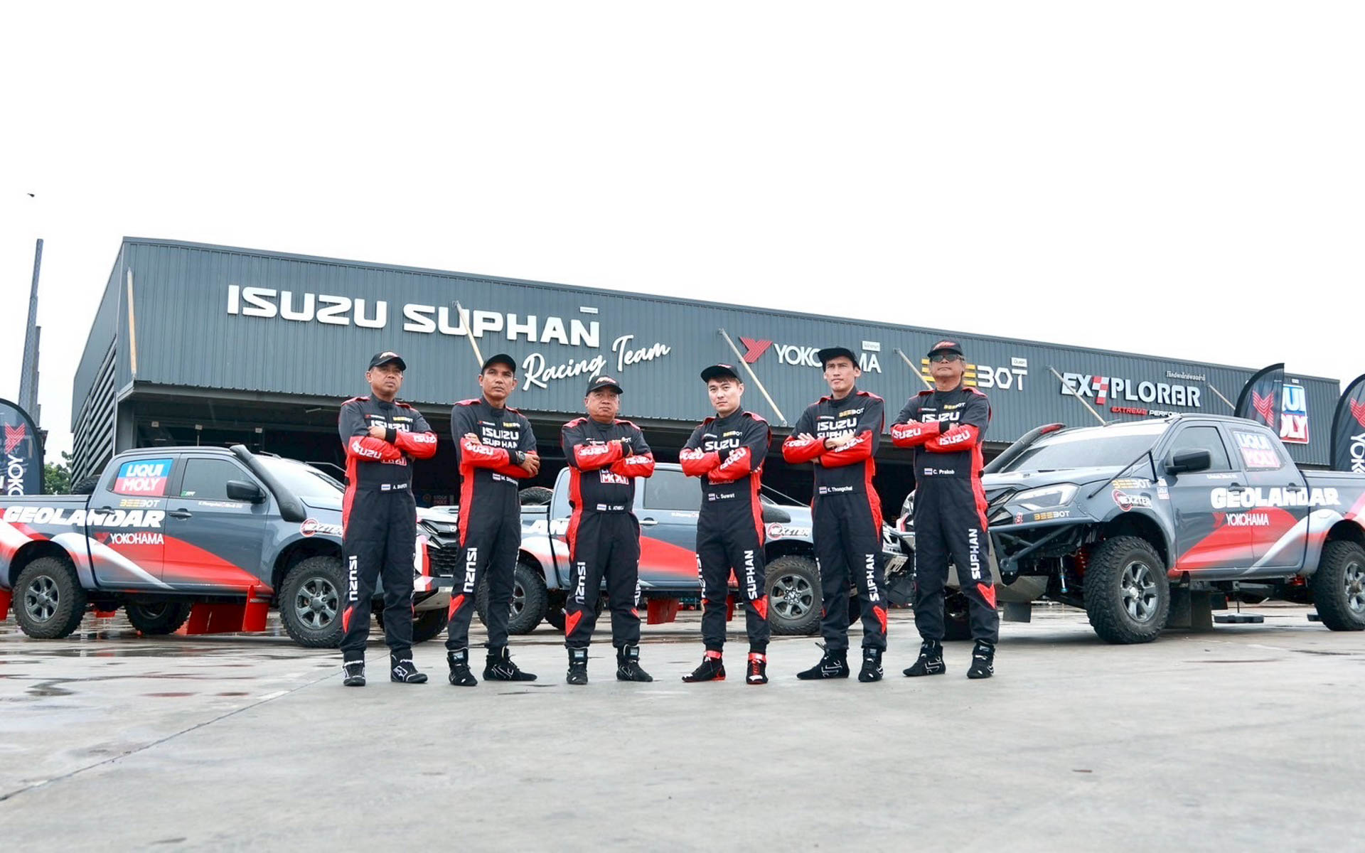 「ISUZU SUPHAN YOKOHAMA LIQUI MOLY RACING TEAM」のドライバー