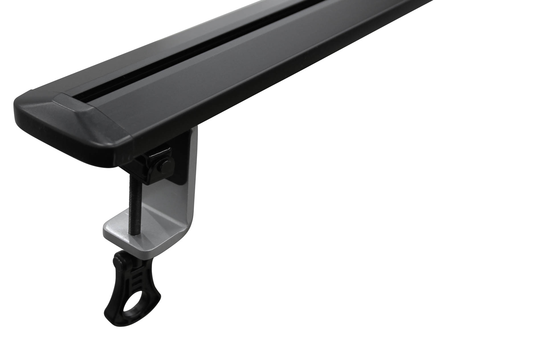 付属のステーを締め込むだけで、装着/取り外しが簡単