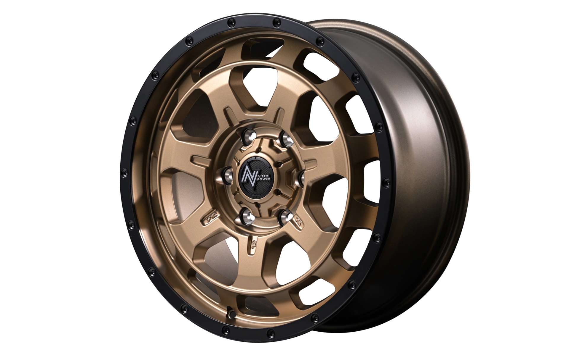 M7ファランクス（6ホール）マットブロンズ/リムブラック