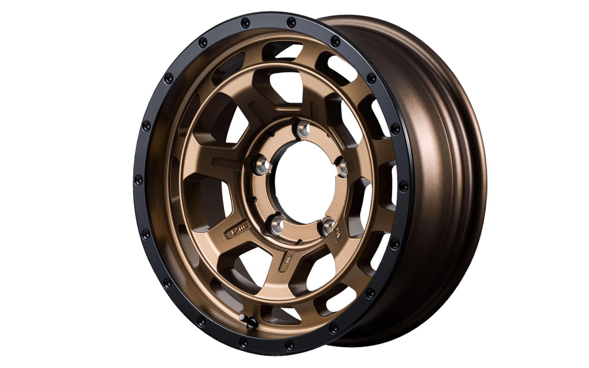 16インチ×6.0J（－5）マットブロンズ/リムブラック