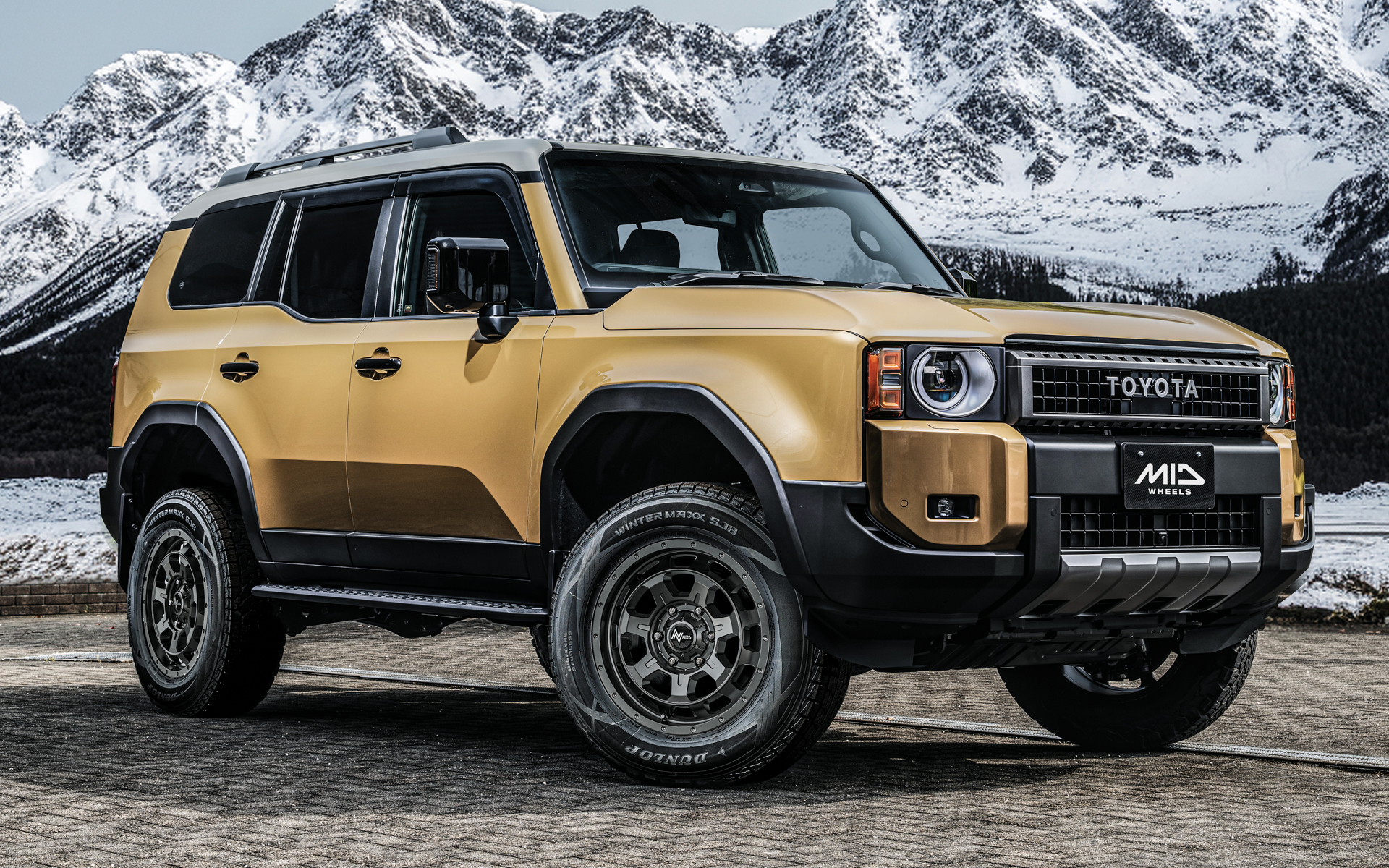 トヨタ「ランドクルーザー250」×M7ファランクス（バレルブラック）