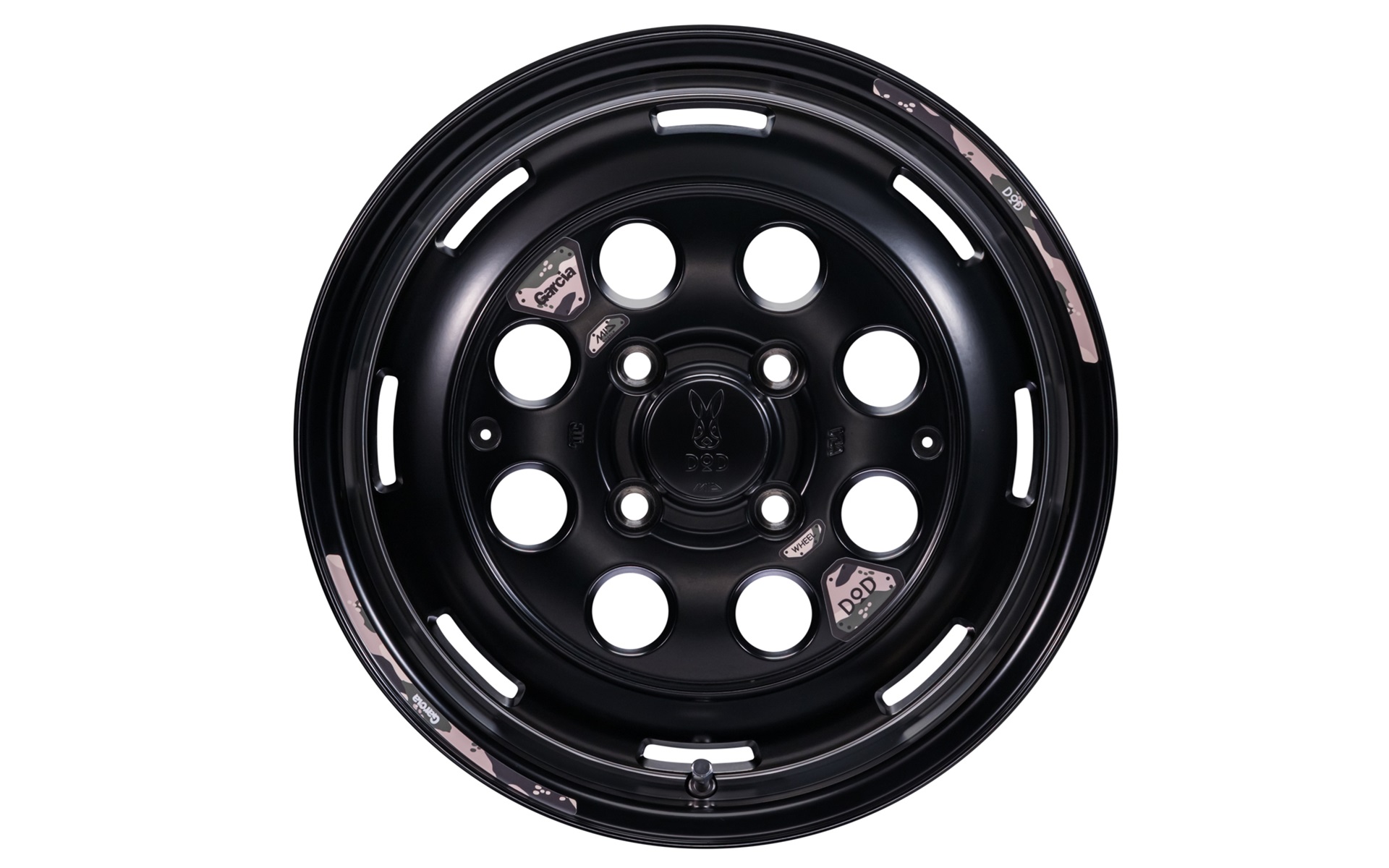 ウシャリントバリ（セミグロスブラック/リムヴァーレイポリッシュ）4穴タイプ