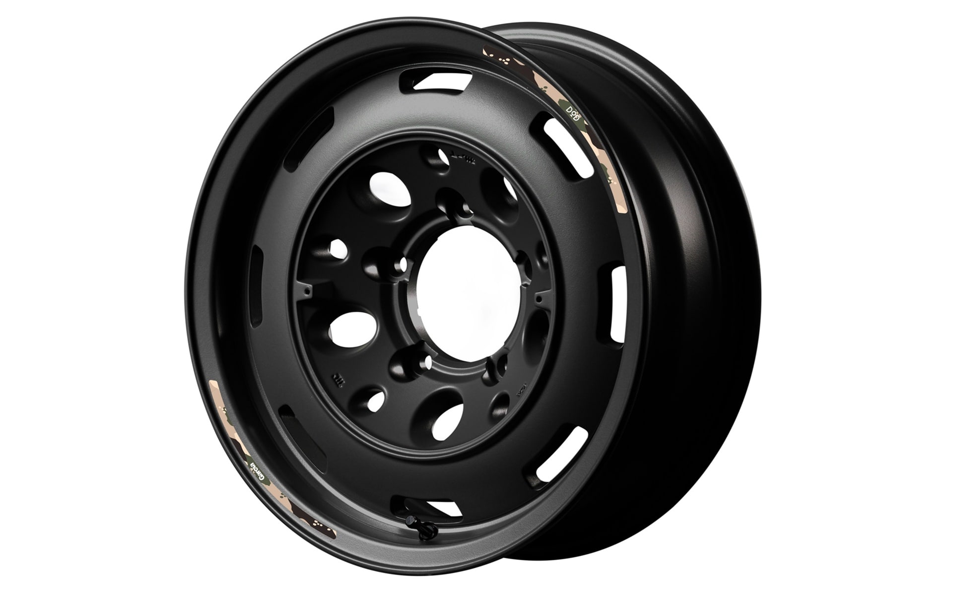 ウシャリントバリ（セミグロスブラック/リムヴァーレイポリッシュ）5穴タイプ