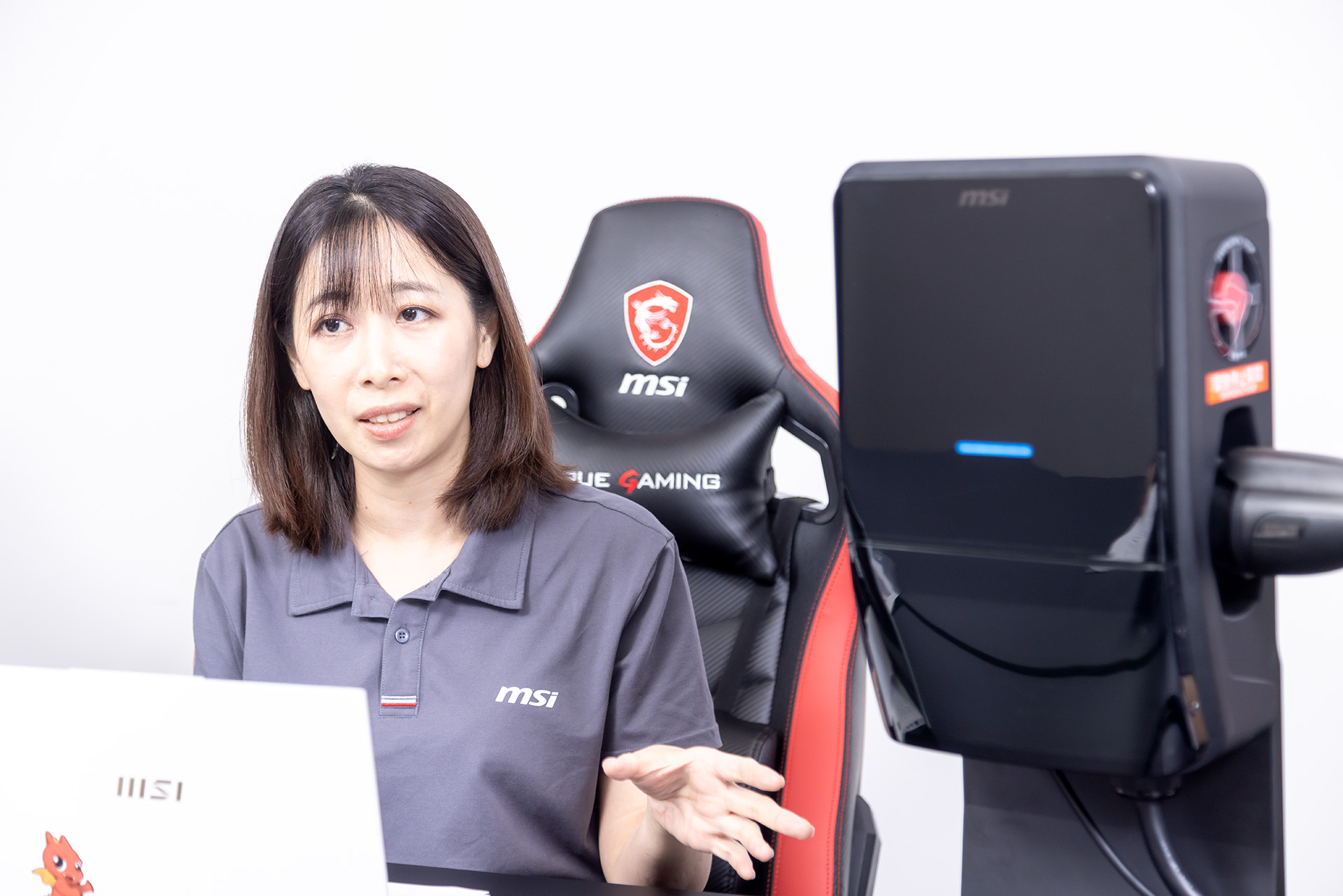 MSIでEV充電器を担当するEVSE＆IPC Sales Managerの林育竹氏