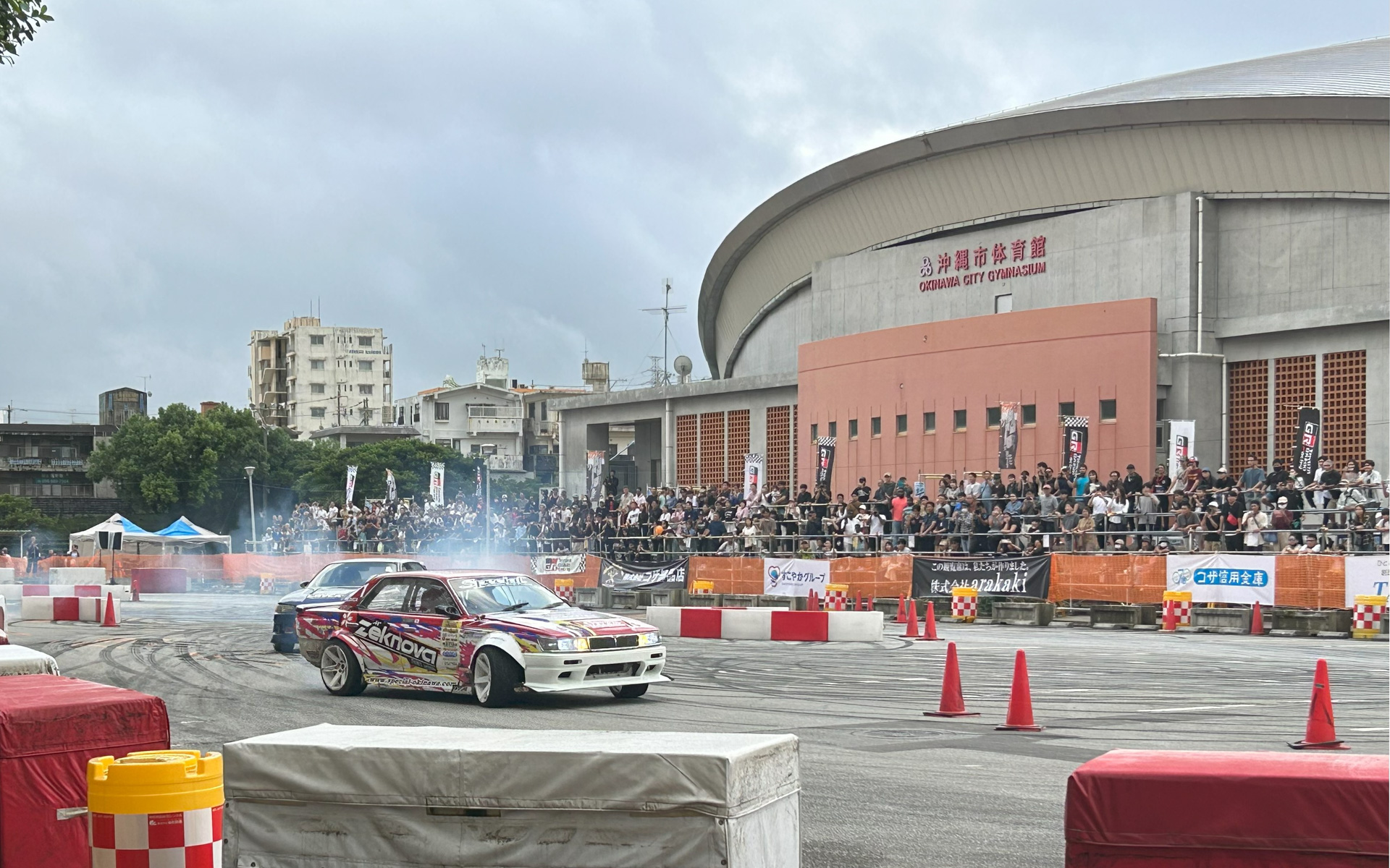 オキナワモーターショー2024の様子（オンロード会場）