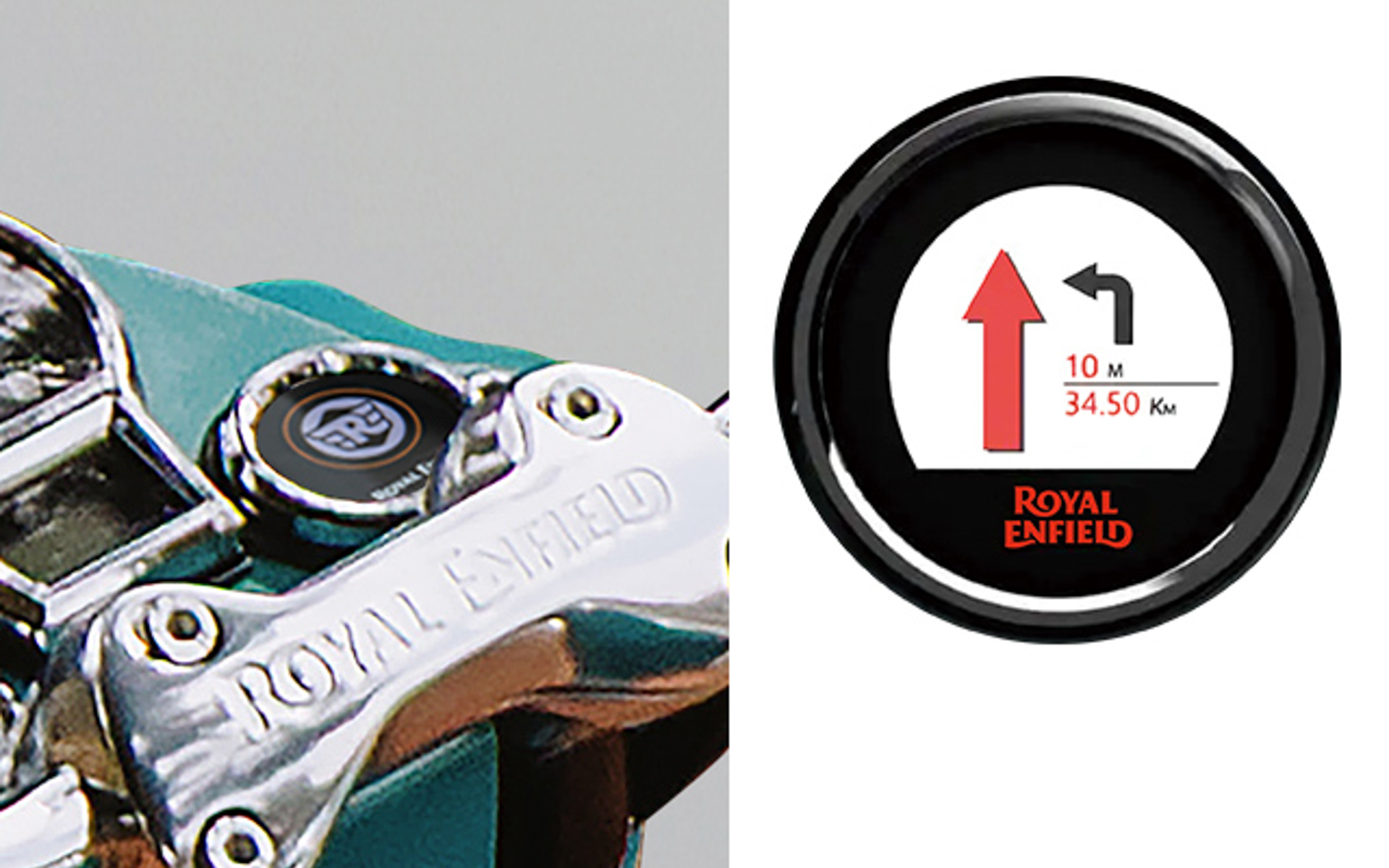 メーター類はレトロな針式スピードメーターの中央にLCDディスプレイを配置。ギヤポジションや走行距離、燃料残量など、さまざまな情報を表示する