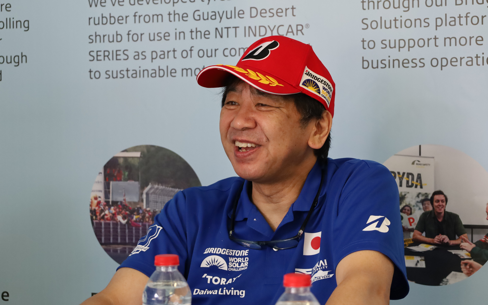 チームの監督も務める木村英樹氏（東海大学学長、同大学工学部 機械システム工学科 教授）