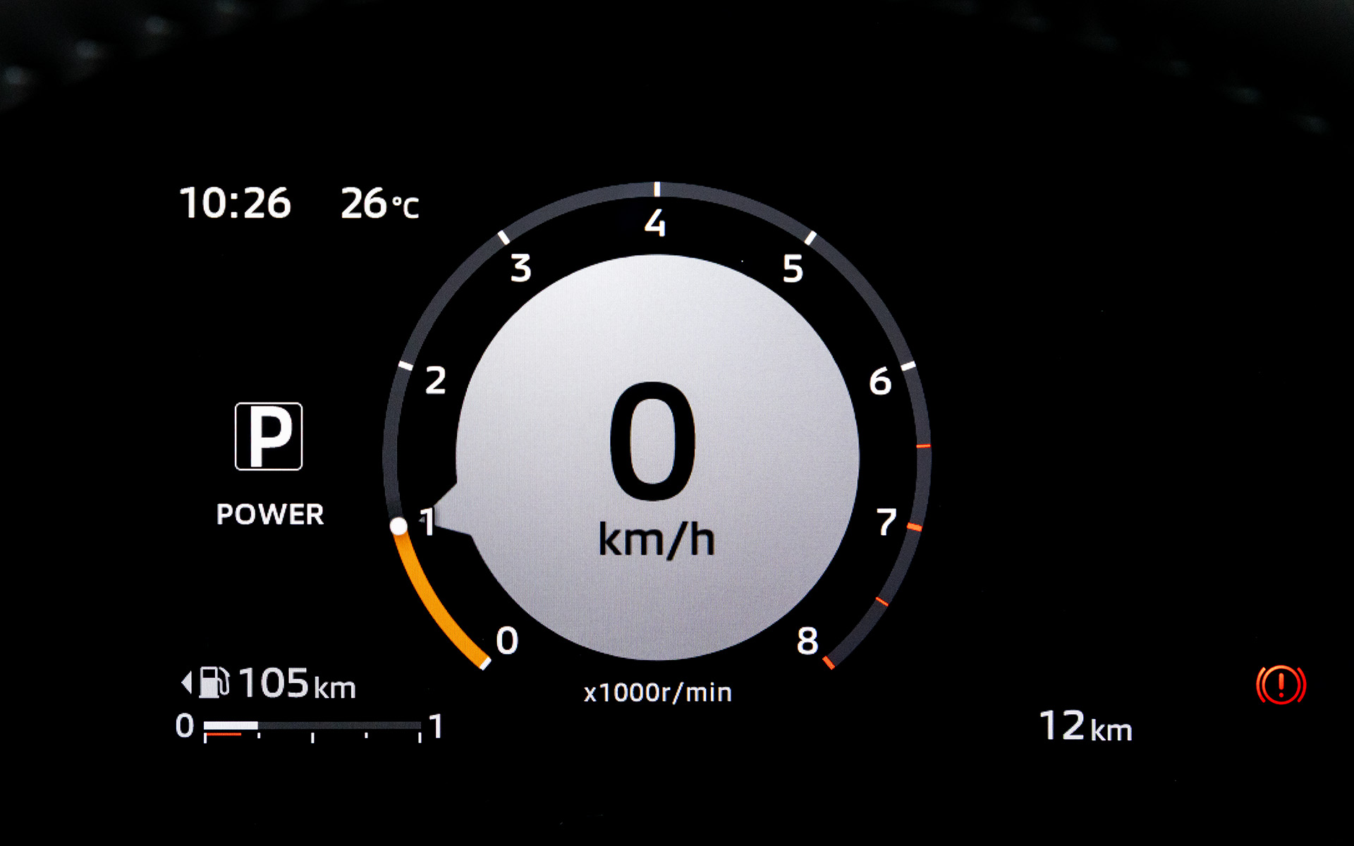 メーターパネル