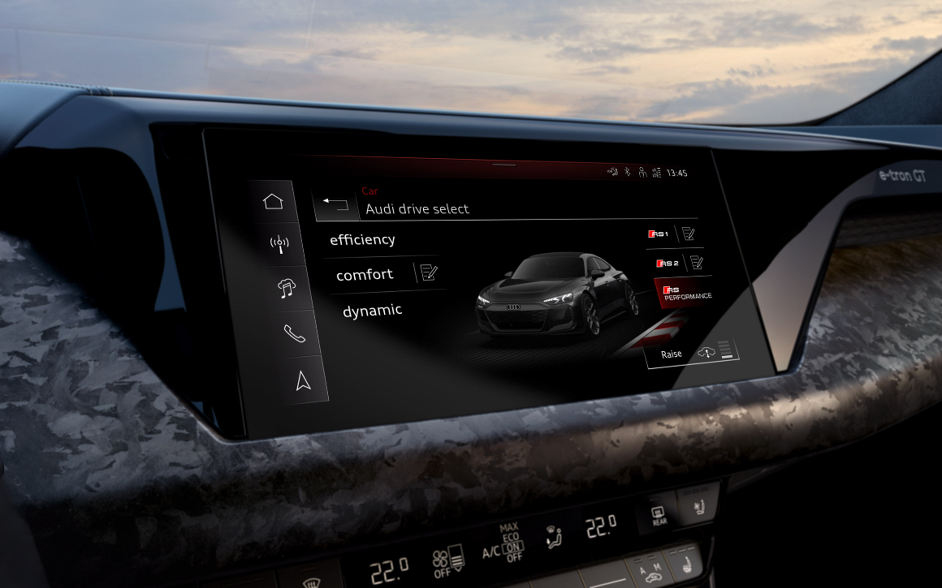 MMIナビゲーションシステムを備えた10.1インチのタッチスクリーン