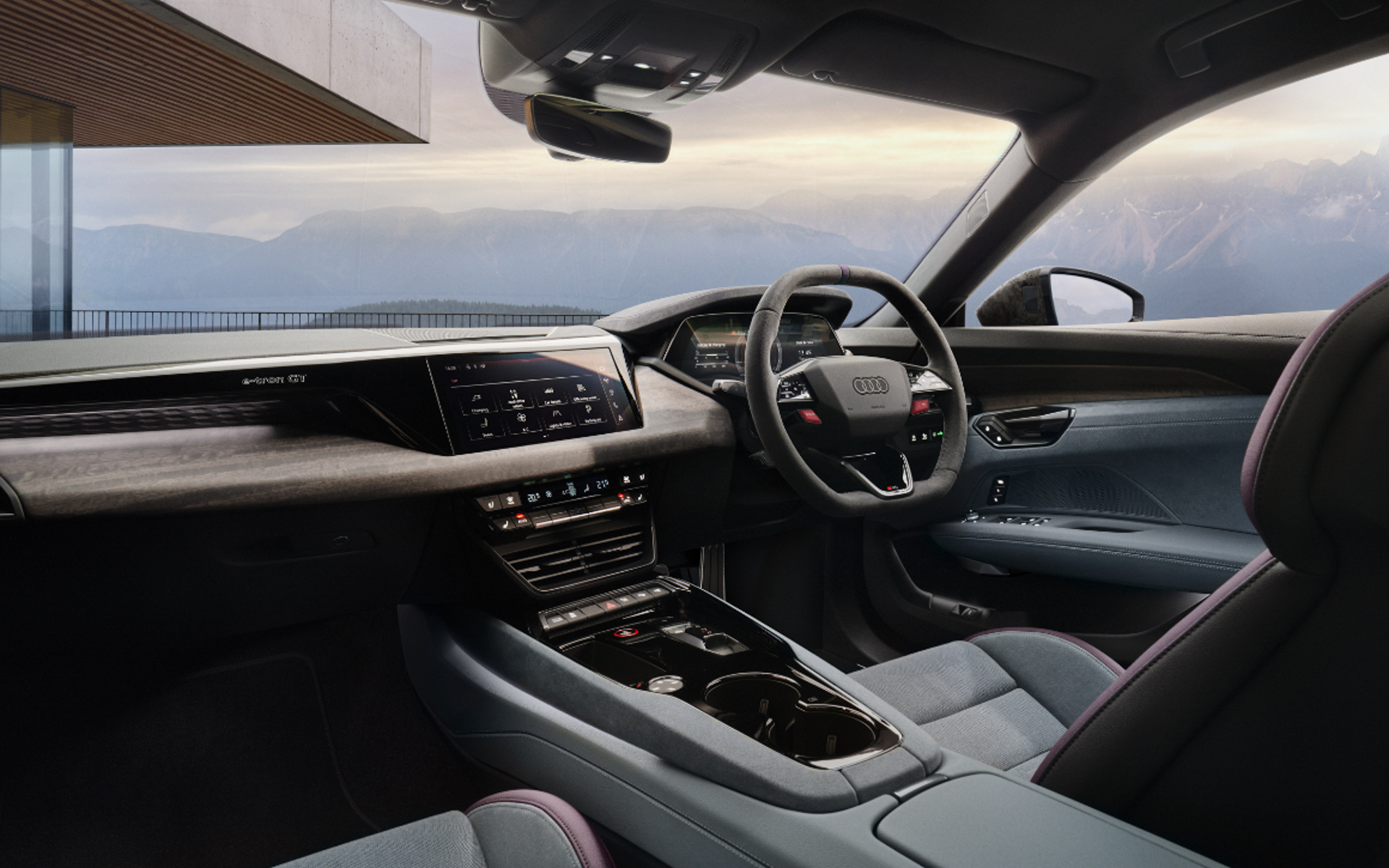 グローバル限定モデル「RS e-tron GT performance exclusive edition」のインテリア