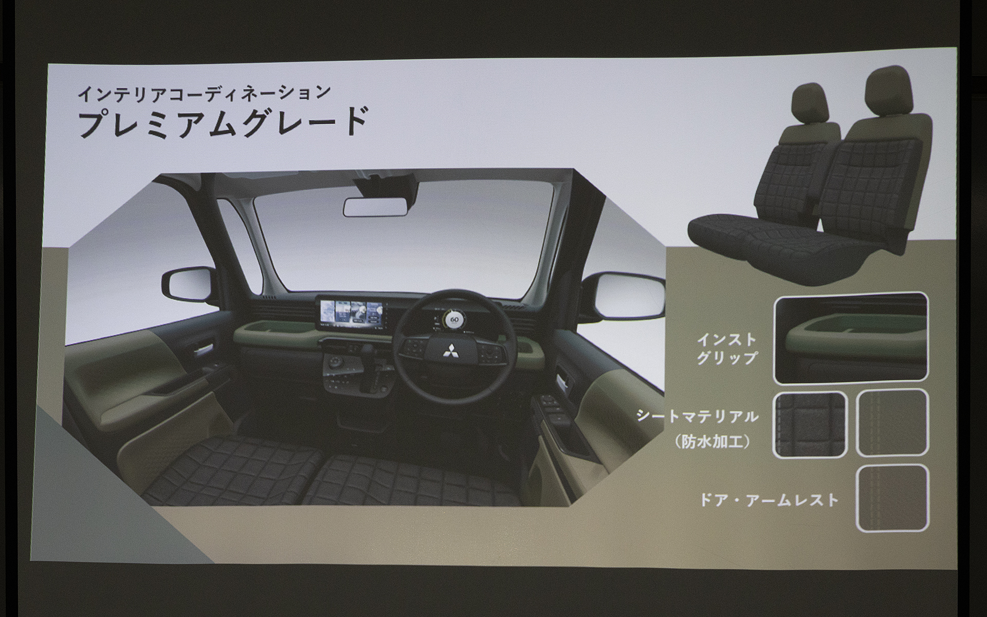 プレミアムグレード用のインテリアデザイン