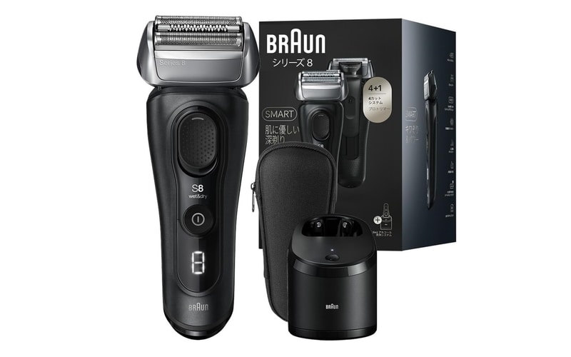 BRAUN 人気Series8肌に優しい深剃り新品未使用　その他 ブラウン BRAUN 電気シェーバー シリーズ8 ［3枚刃 /AC100V-240V