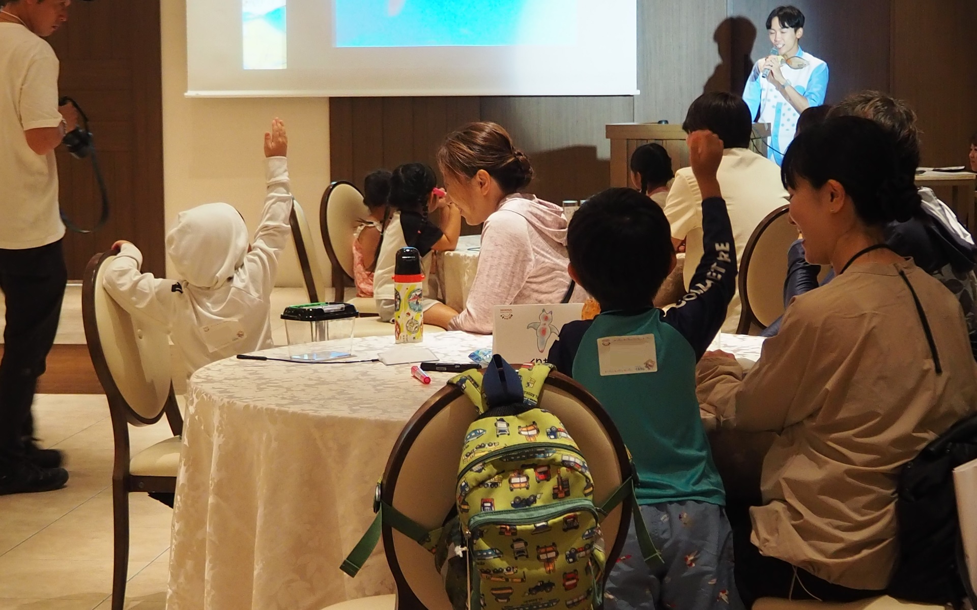 クイズでは、かわちゃんの豆知識コーナーもあり、さらに海の生物への理解を深めた