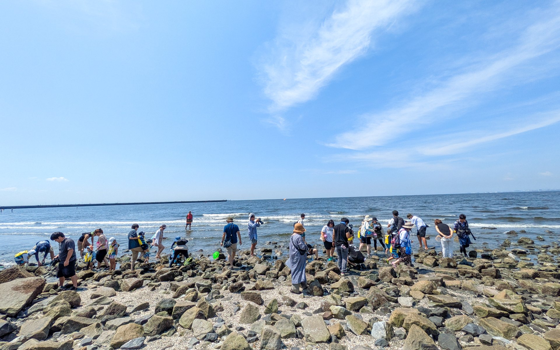 イベント当日は快晴に恵まれた