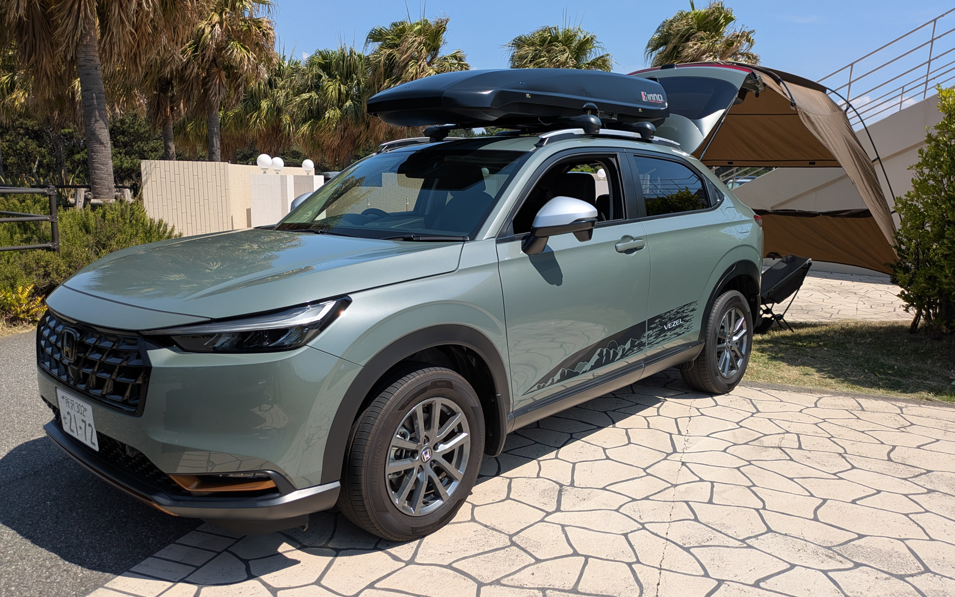 VEZEL e:HEV HuNT パッケージアウトドア仕様体験車