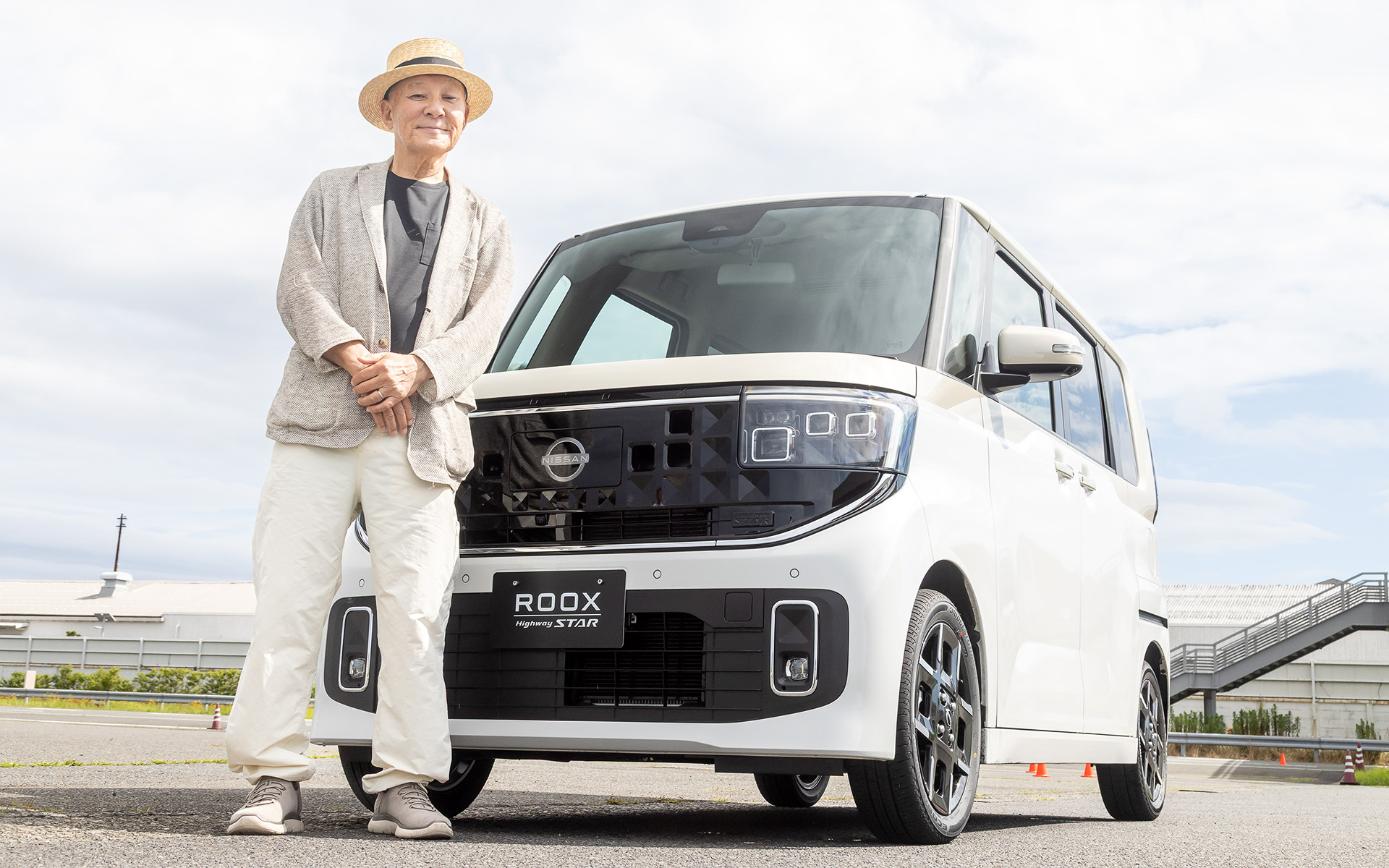 追浜のテストコースで試乗した