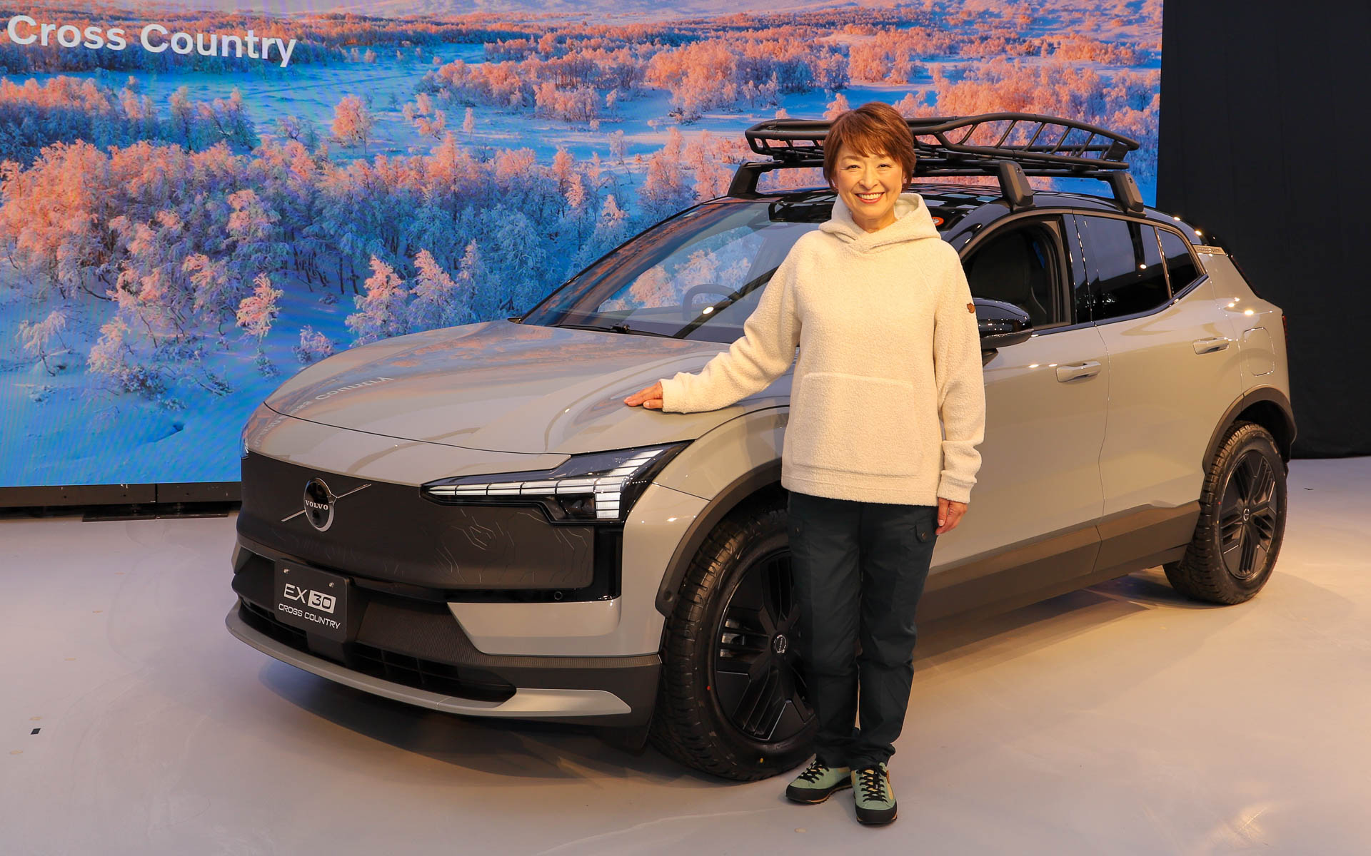 EX30 クロスカントリーの発表会が開催された