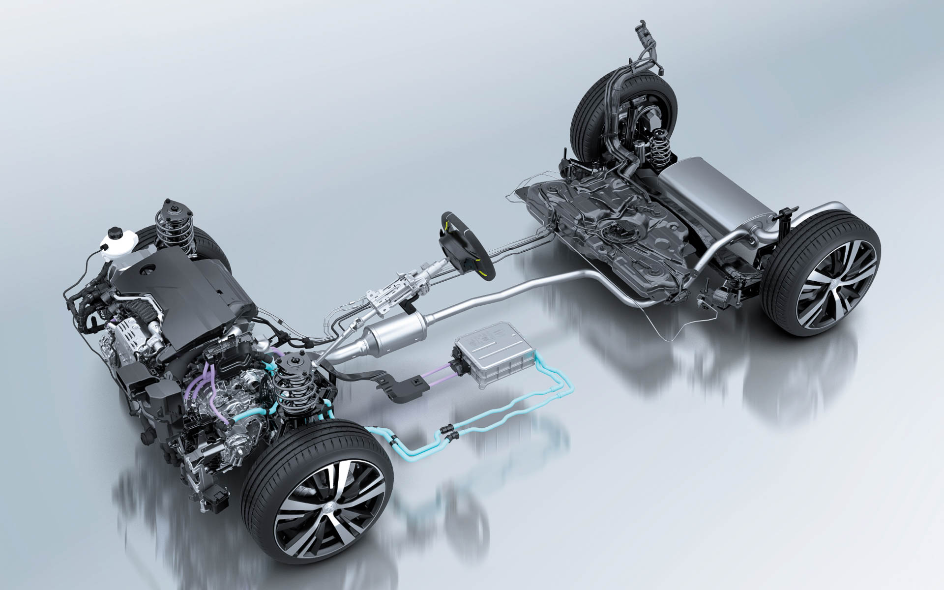 新開発の48Vマイルドハイブリッドシステムを搭載