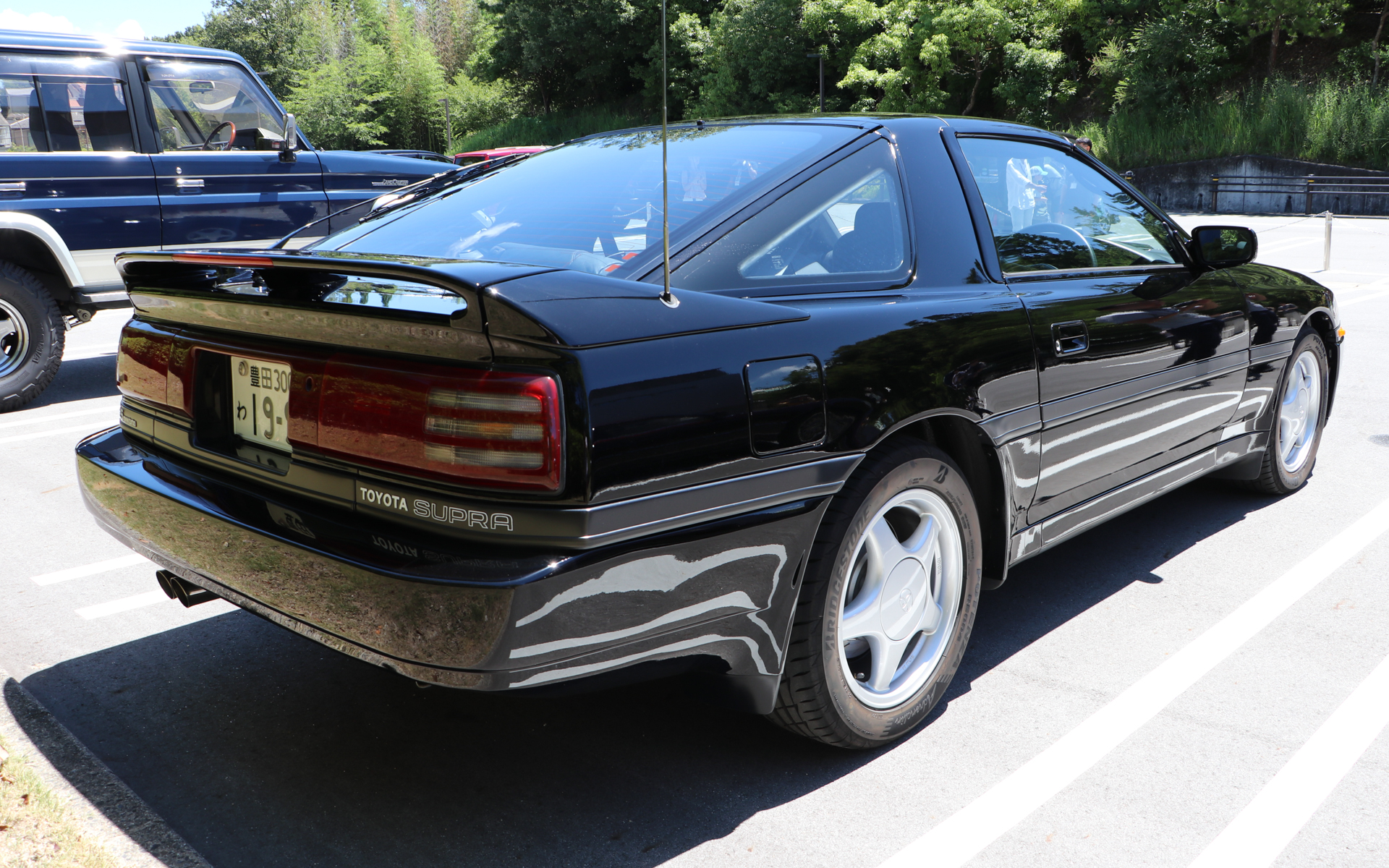 2024年末にTGRと共同でフルレストアしたという70スープラ