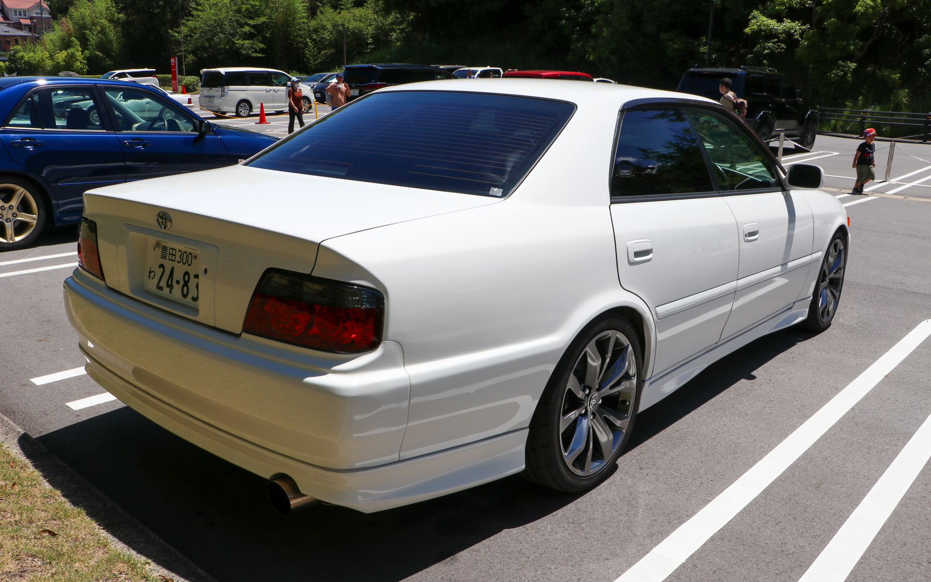 1998年式「チェイサー ツアラーV TRDスポーツ」（JZX100型）
