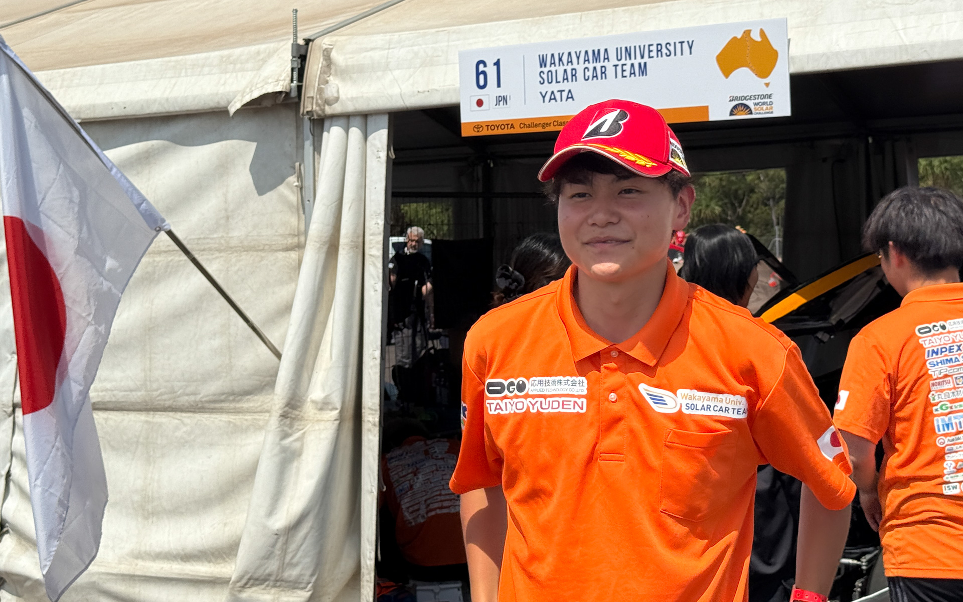 和歌山大学のチーム代表の大倉啓輔さん