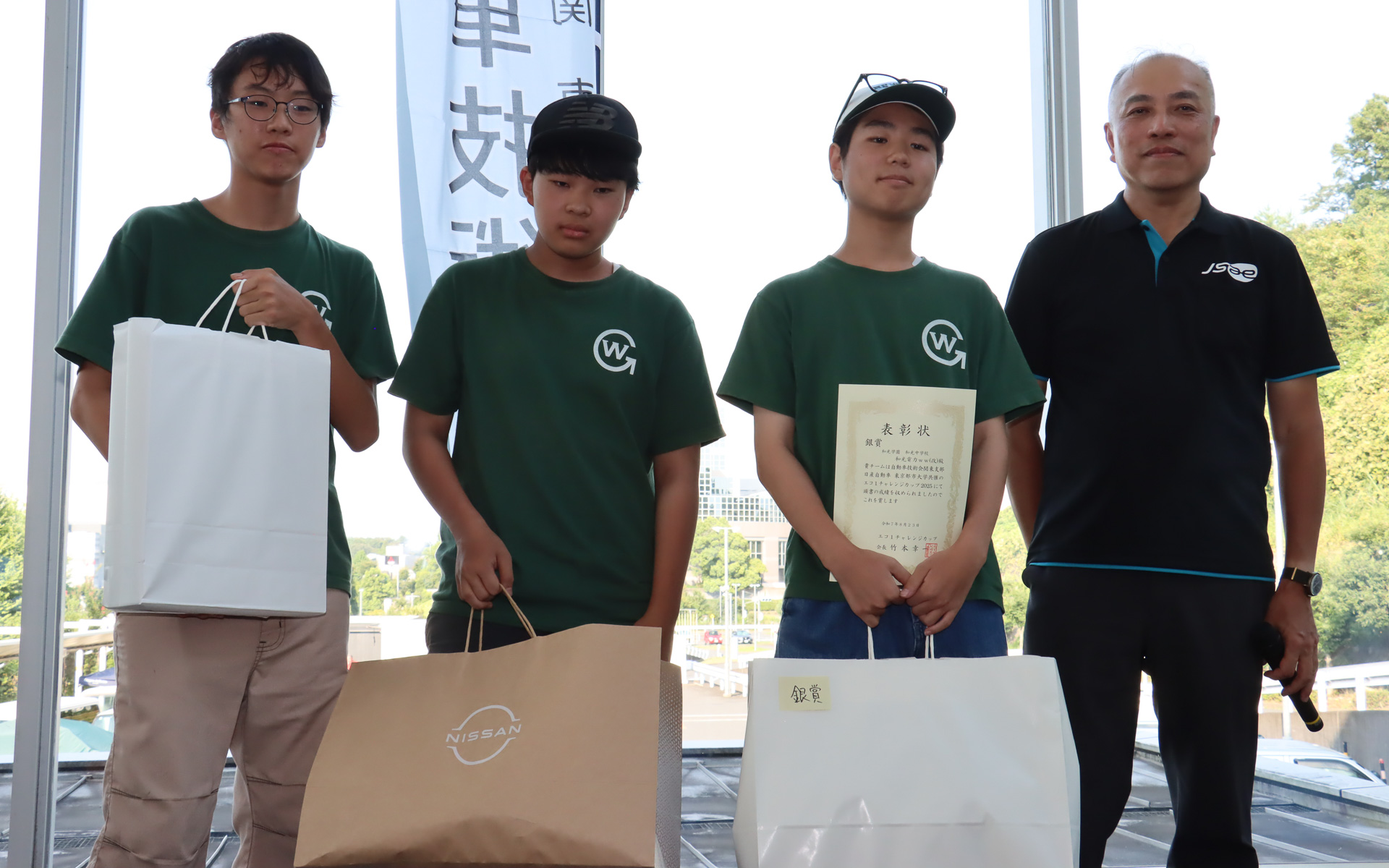 2位の銀賞は「和光学園 和光中学校 和光中学技術部」