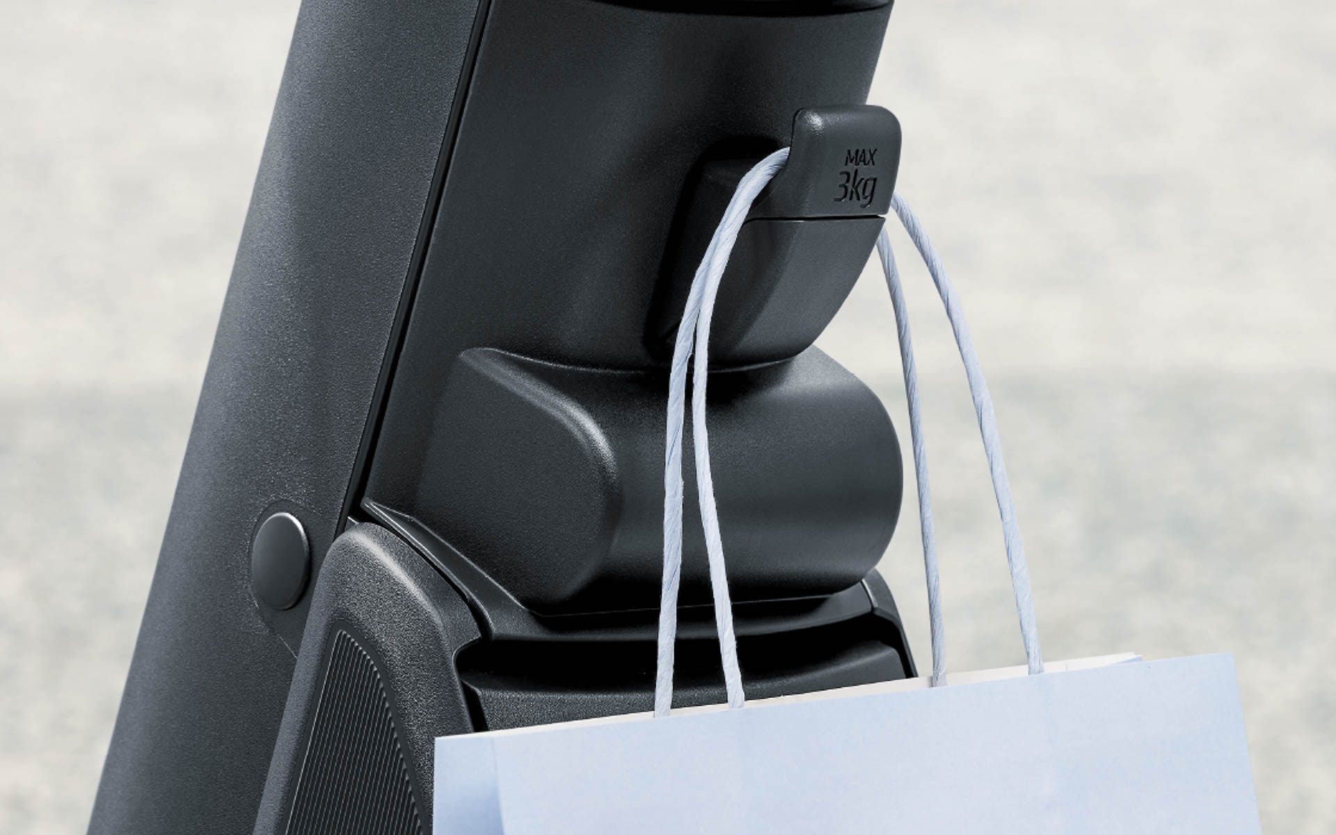 ショッピングフックを備える