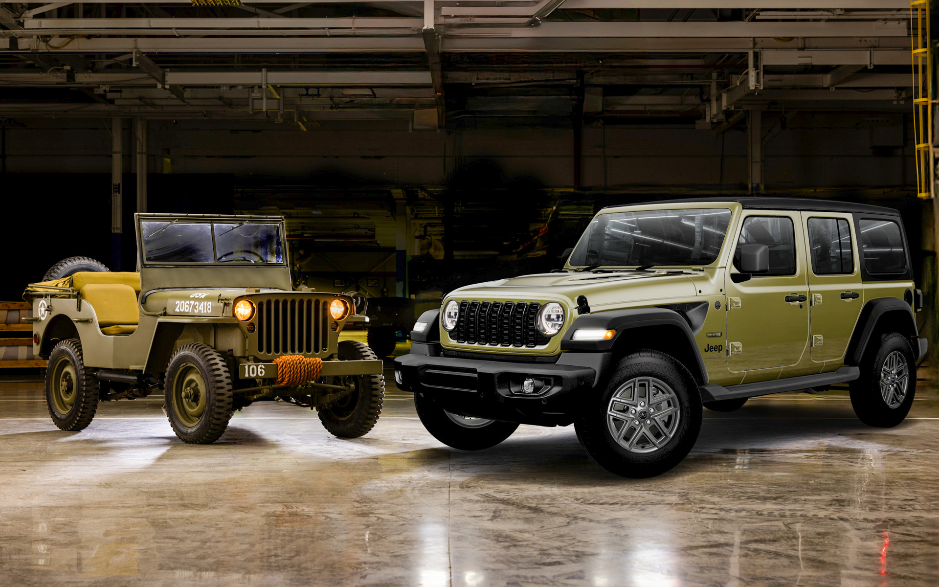 特別なミリタリーグリーン色が特徴